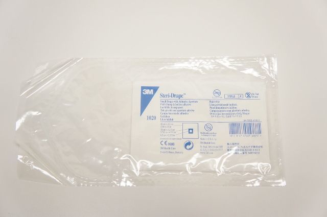 1020 ~ 3M Small Drape with Adhesive Aperture 15in. x 15in. ~ Lot of 3