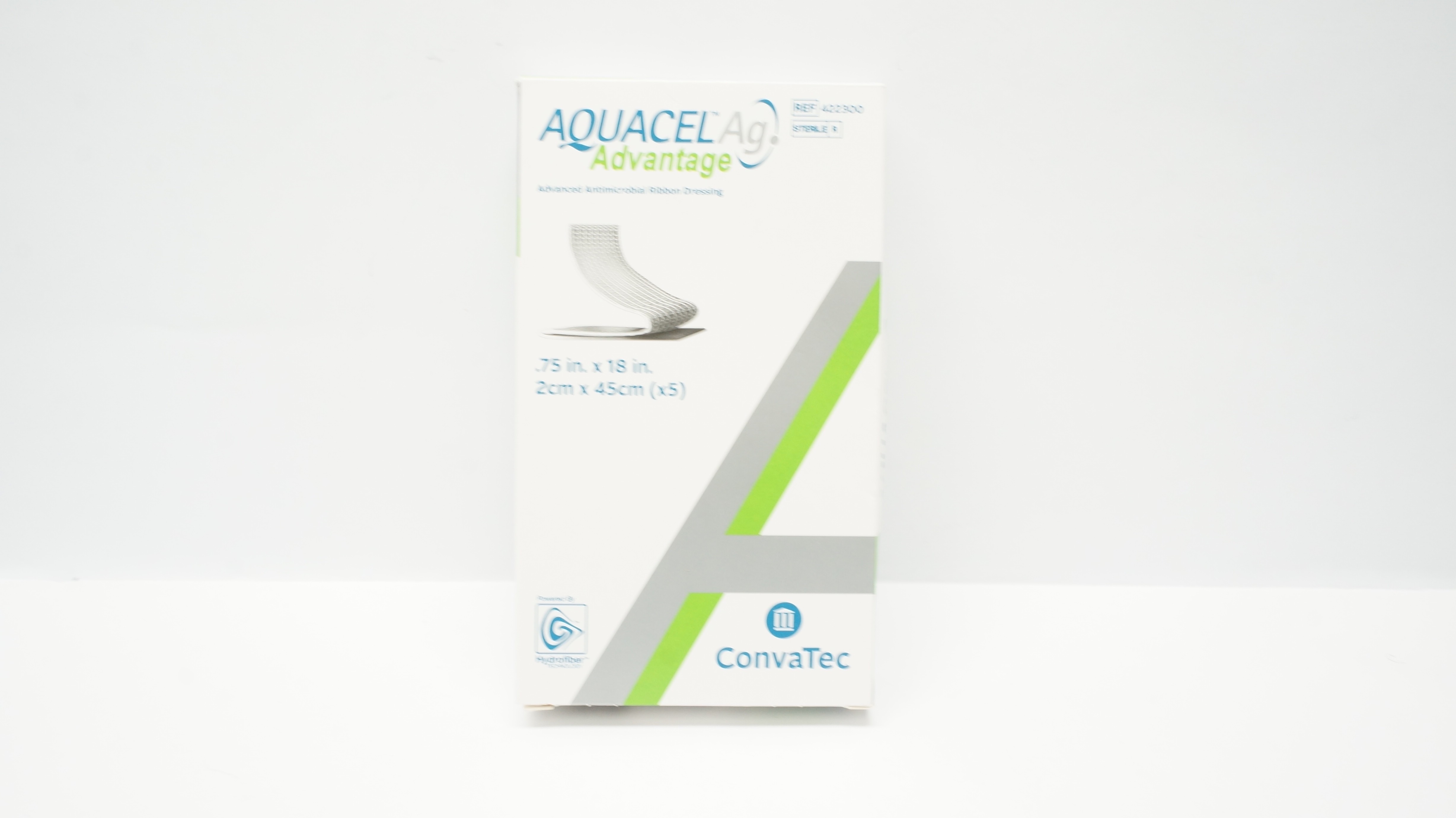 ConvaTec 422300 Aquacel Ag Advanced Antimicrobial Ribbon Dressing (x) - Box of 4