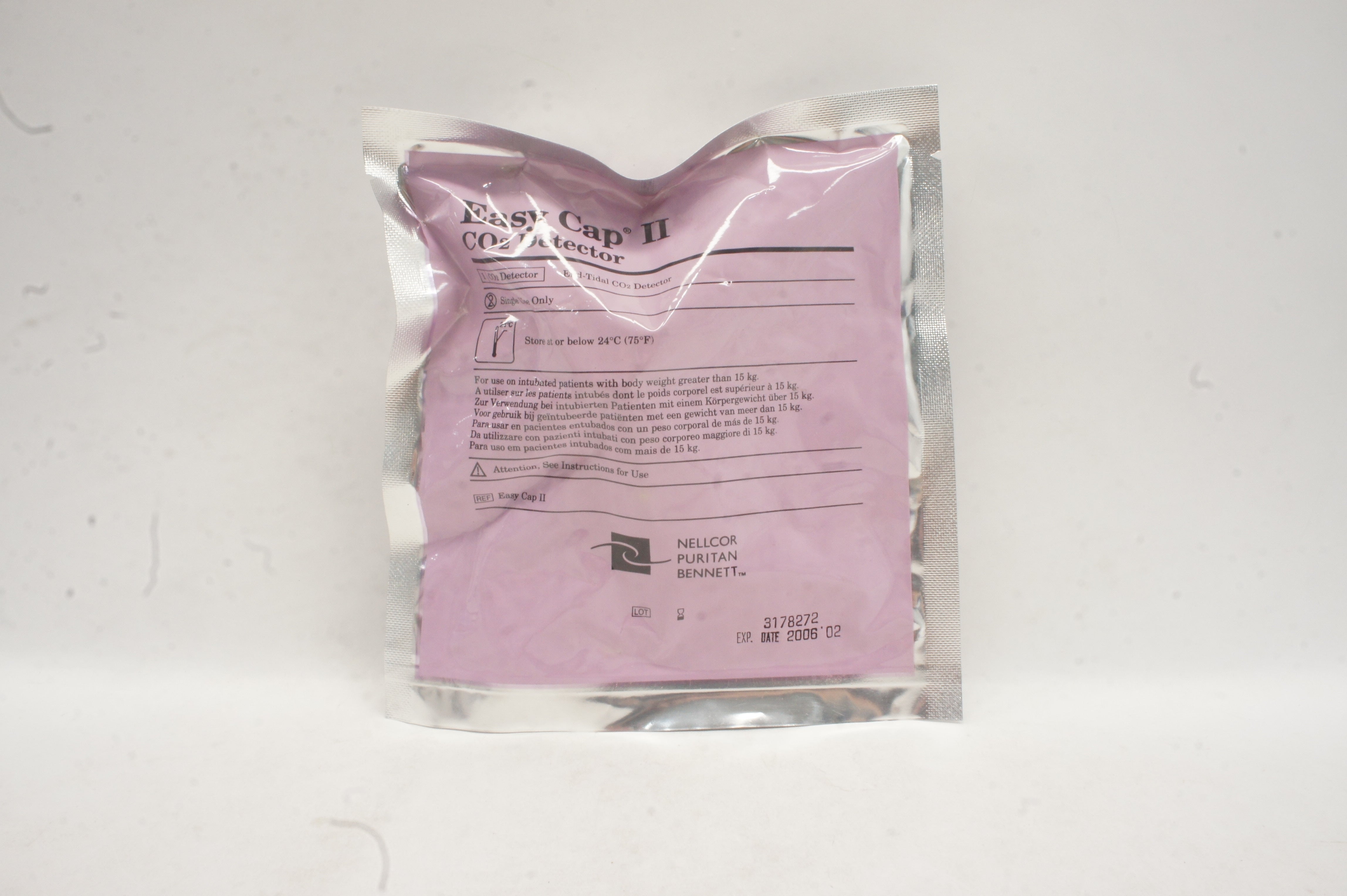 Nellcor Easy Cap II CO2 Detector  (x)