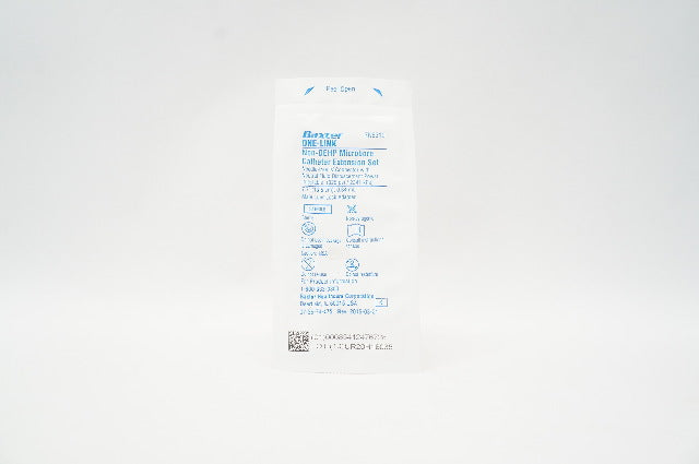 Baxter 7N8310 ONE-LINK Non-DEHP Microbore Cath. Extension Set 7.7inch, 0.34mL