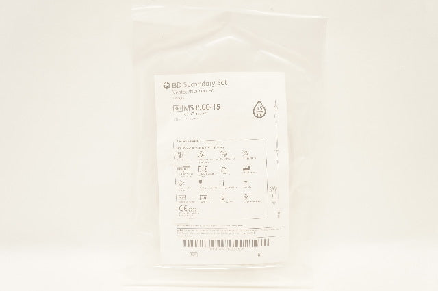 BD MS3500-15 Alaris Secondary Set Vented/Nonvented Hanger 15 ml x 36 inch