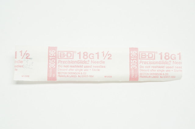 BD 305196 PrecisionGlide Ndle. 18G x 1-1/2inch