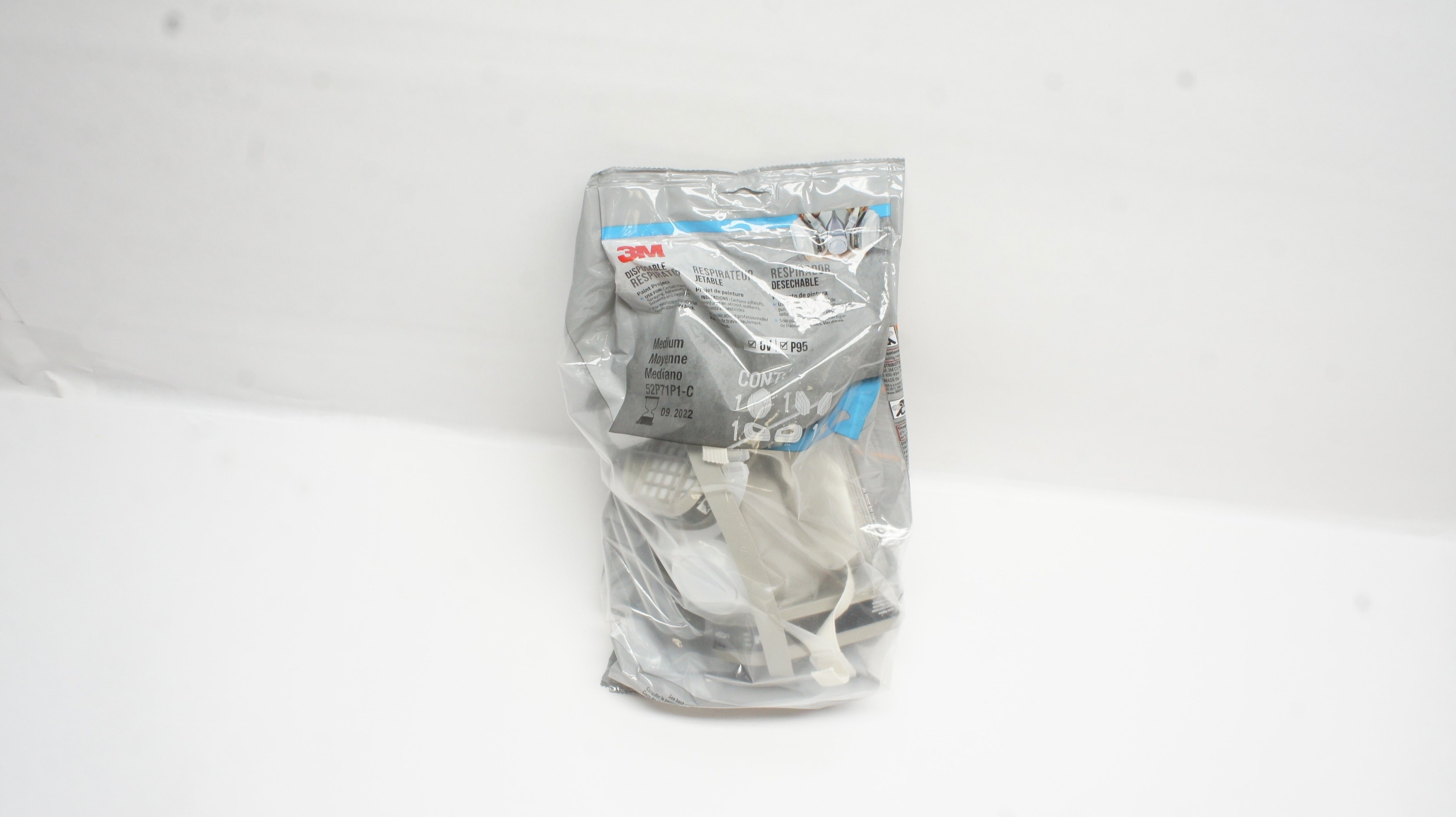 3M 52P71-C Disposable Respirator Paint Project OV, P95, Medium (x)