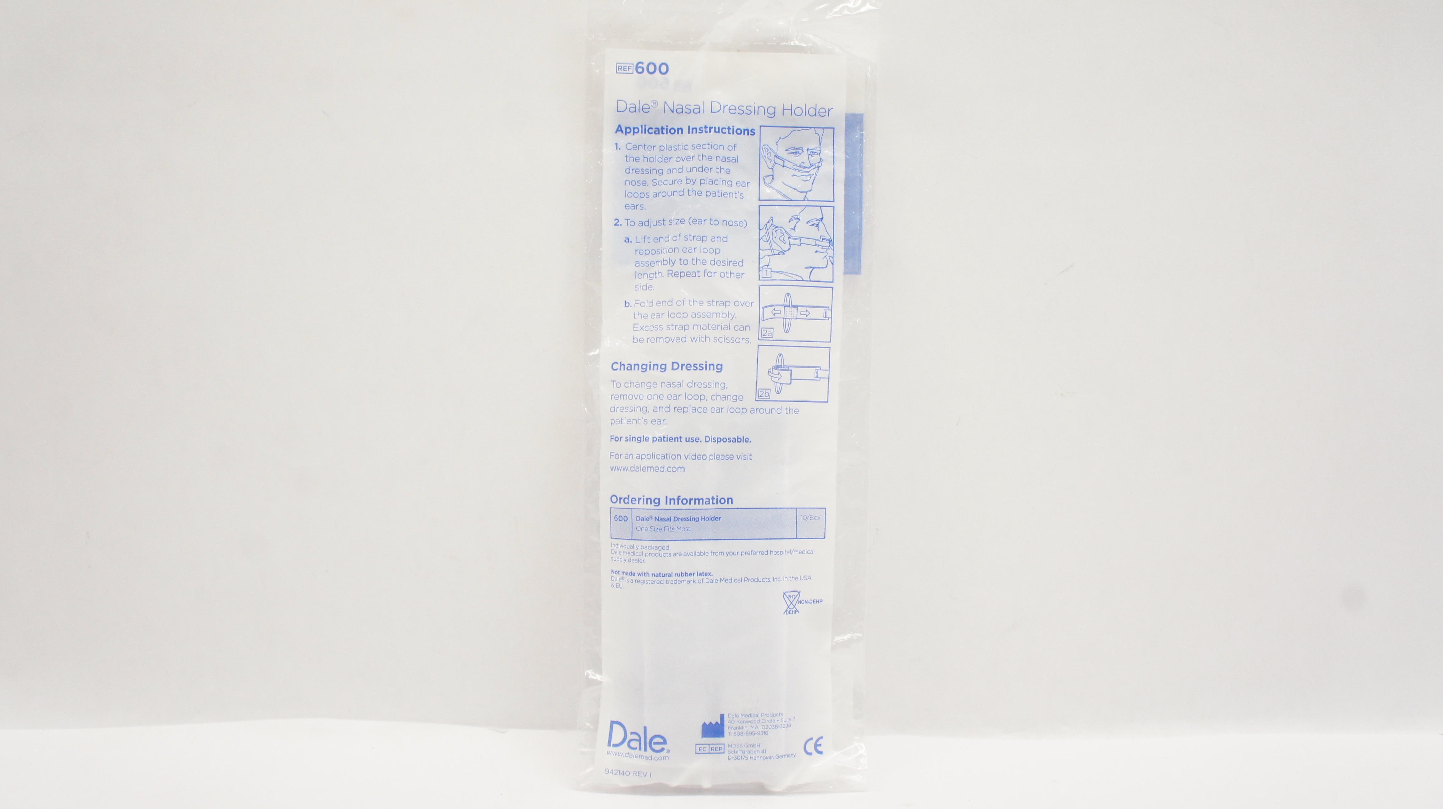 Dale 600 Nasal Dressing Holder