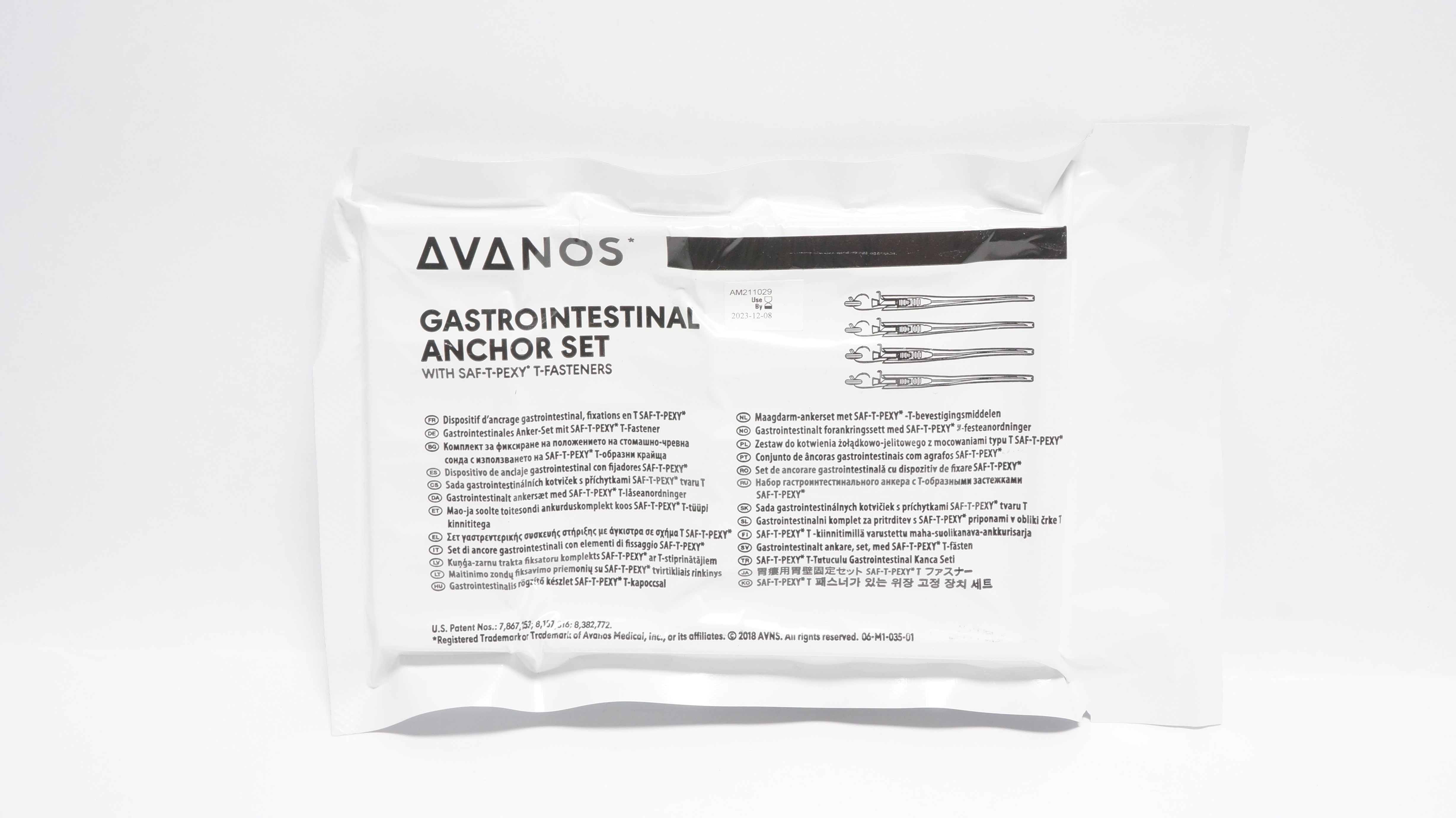 Avanos Gastrointestinal Anchor Set (x)