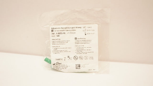 SunMed 1-5072-18 Adjustable Nasopharyngeal Airway 18Fr