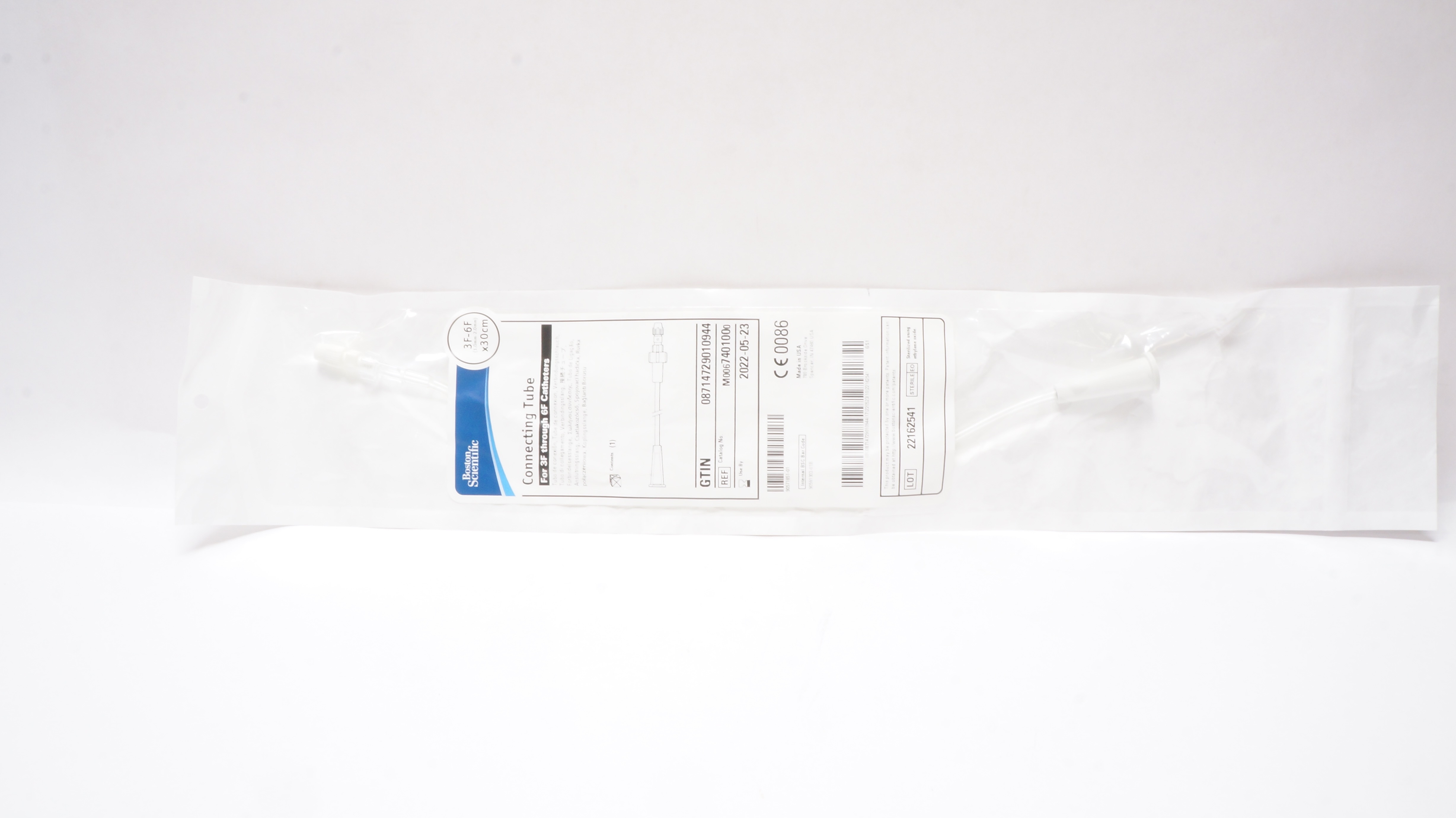 Boston Scientific 740100 Connecting Tube 3F-6F x 30cm (x)