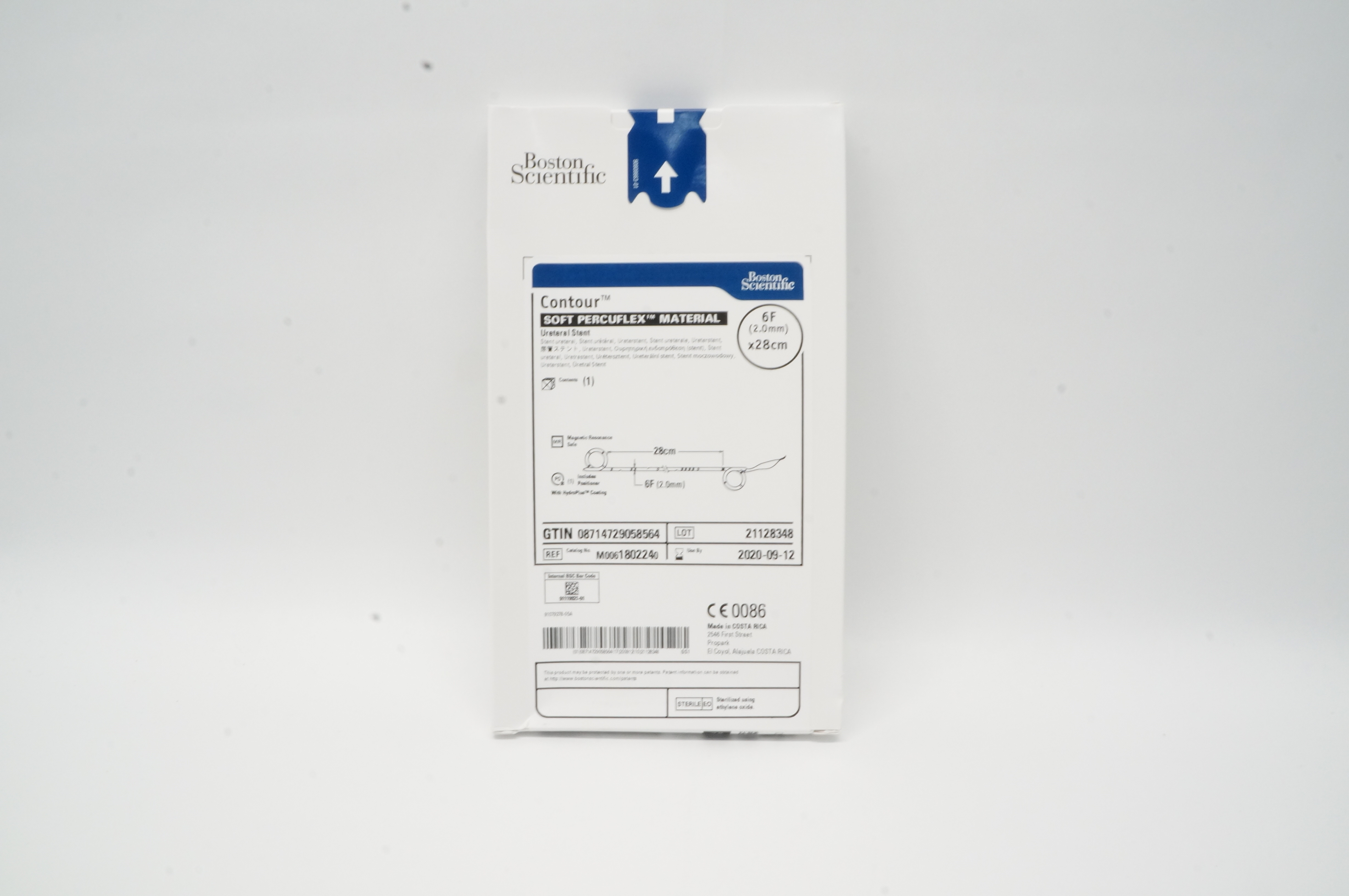 Boston Scientific 180224 Soft Percuflex Material, Ureteral Stnt 6F x 28cm (x)