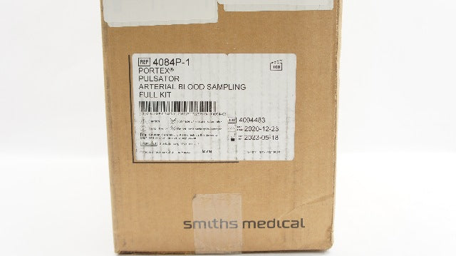 Smiths Medical 4084P-1 Portex Pulsator Arterial Blood Sampling Kit - Case of 100