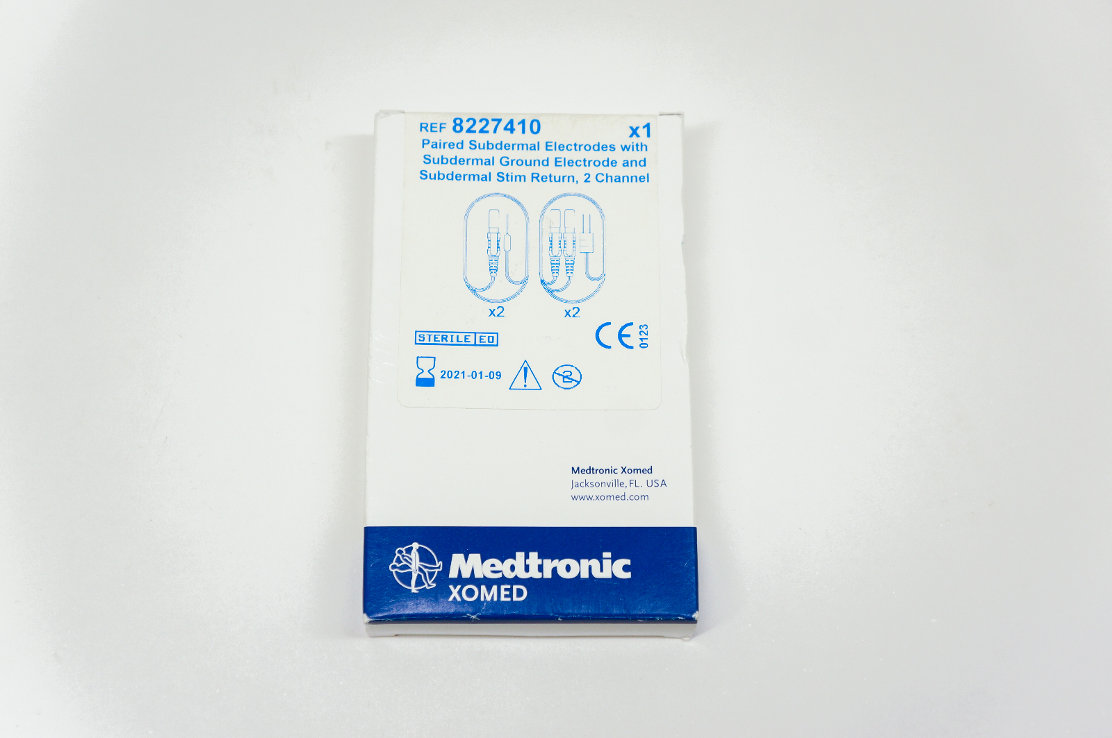 Medtronic 8227410 Paired Subdermal Electodes with Ground Electrode & Stim Return