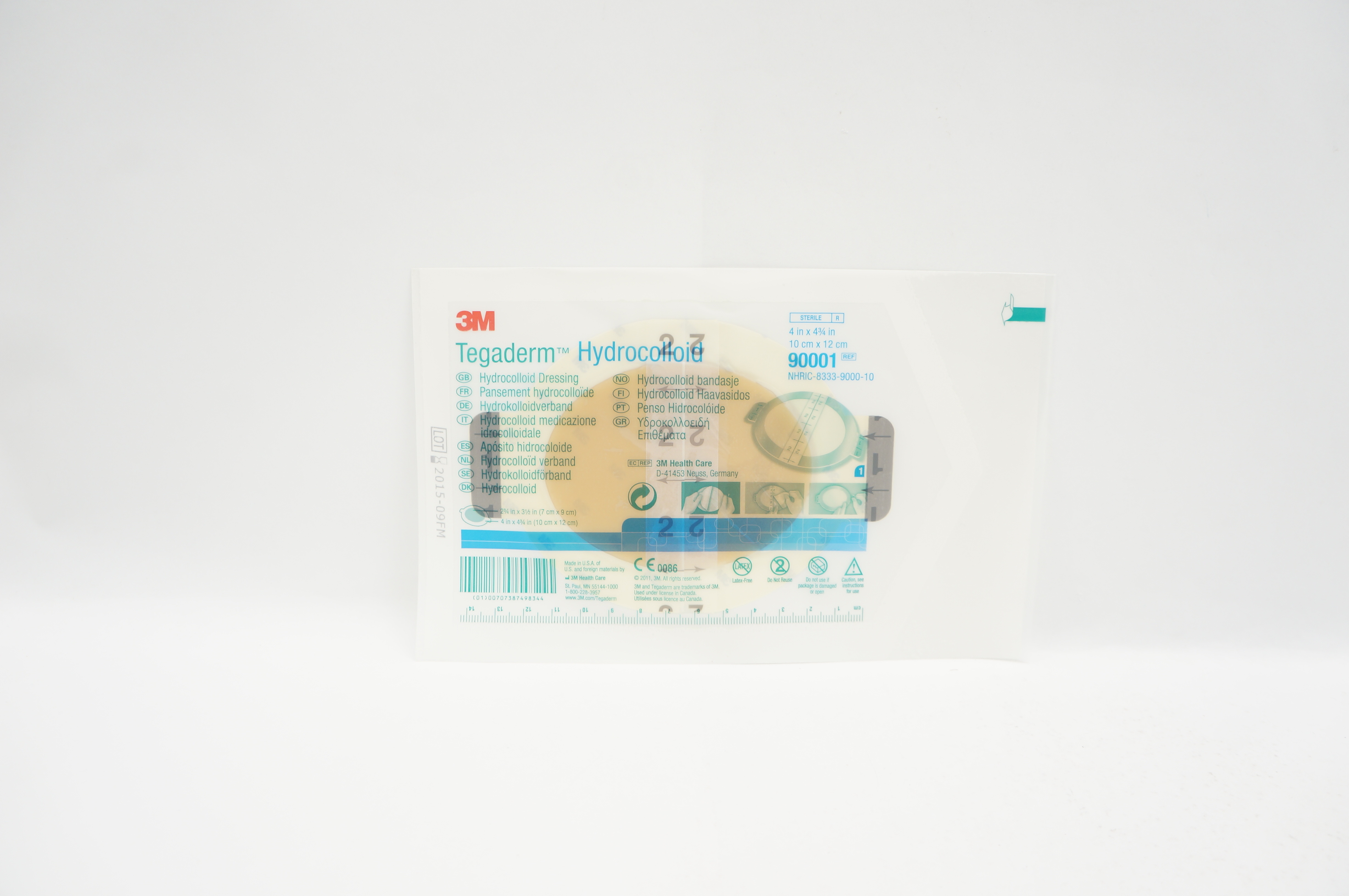 3M 90001 Tegaderm Hydrocolloid 4inch x 4-3/4inch (x)