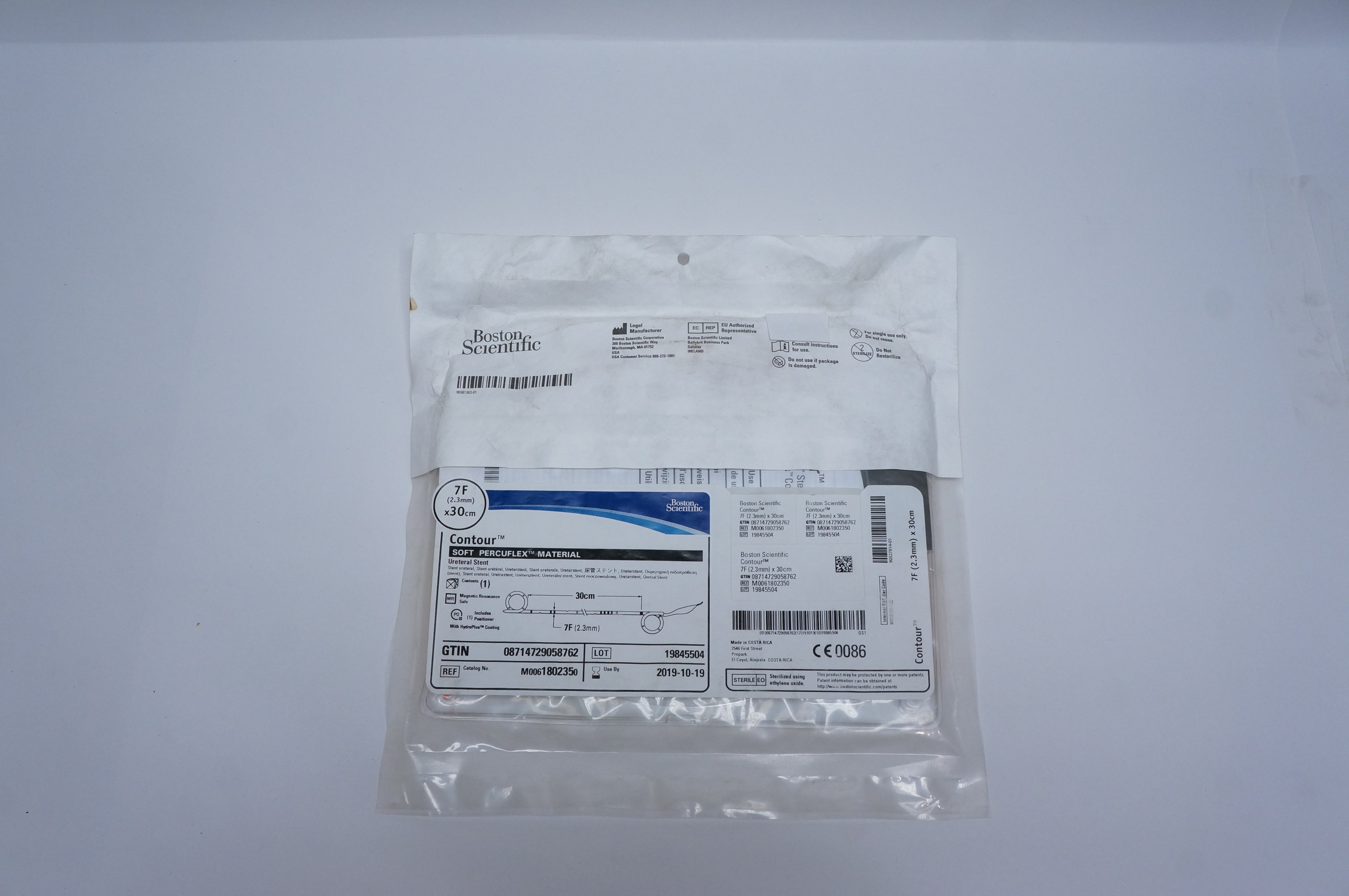 Boston Scientific 180235 Contour Soft Percuflex Material 7F x 30cm (x)