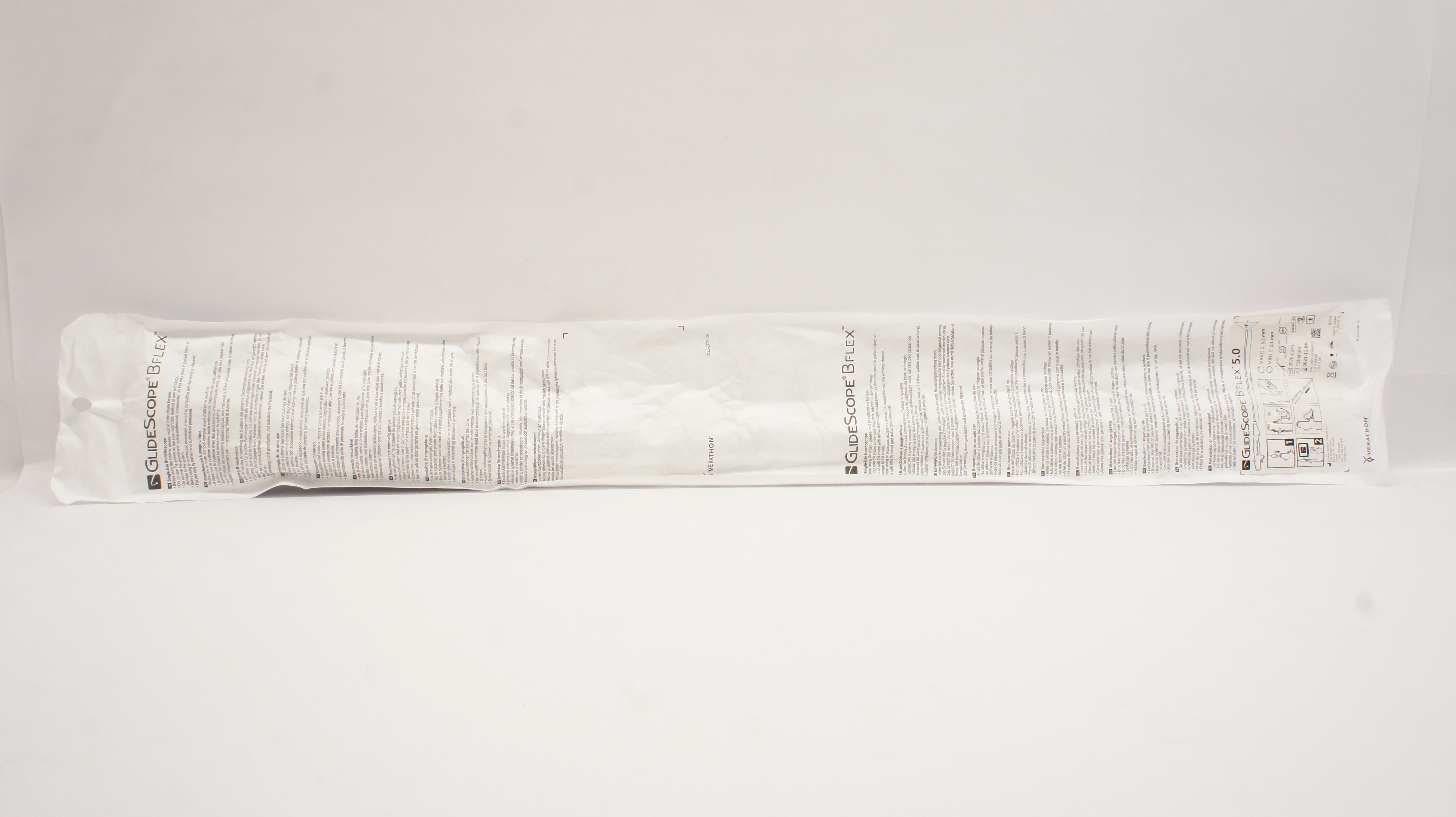 Verathon 0570-0374 GlideScope BFlex Single Use Bronchoscope 5.0 (x)