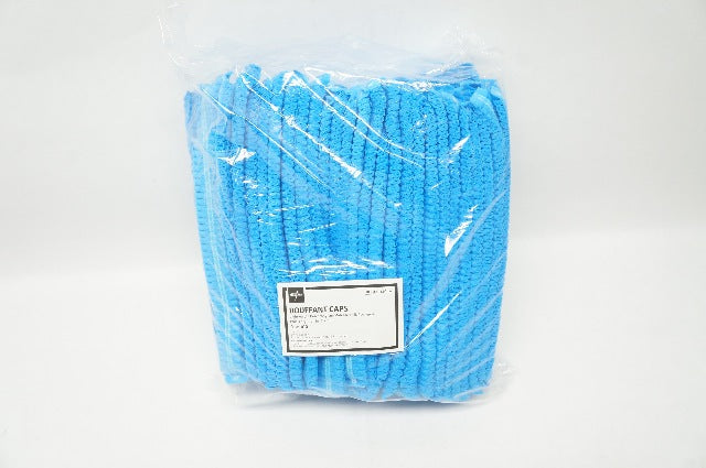 Medline CRI1404A Bouffant Cap Blue, Large 24inch - Pack of 100