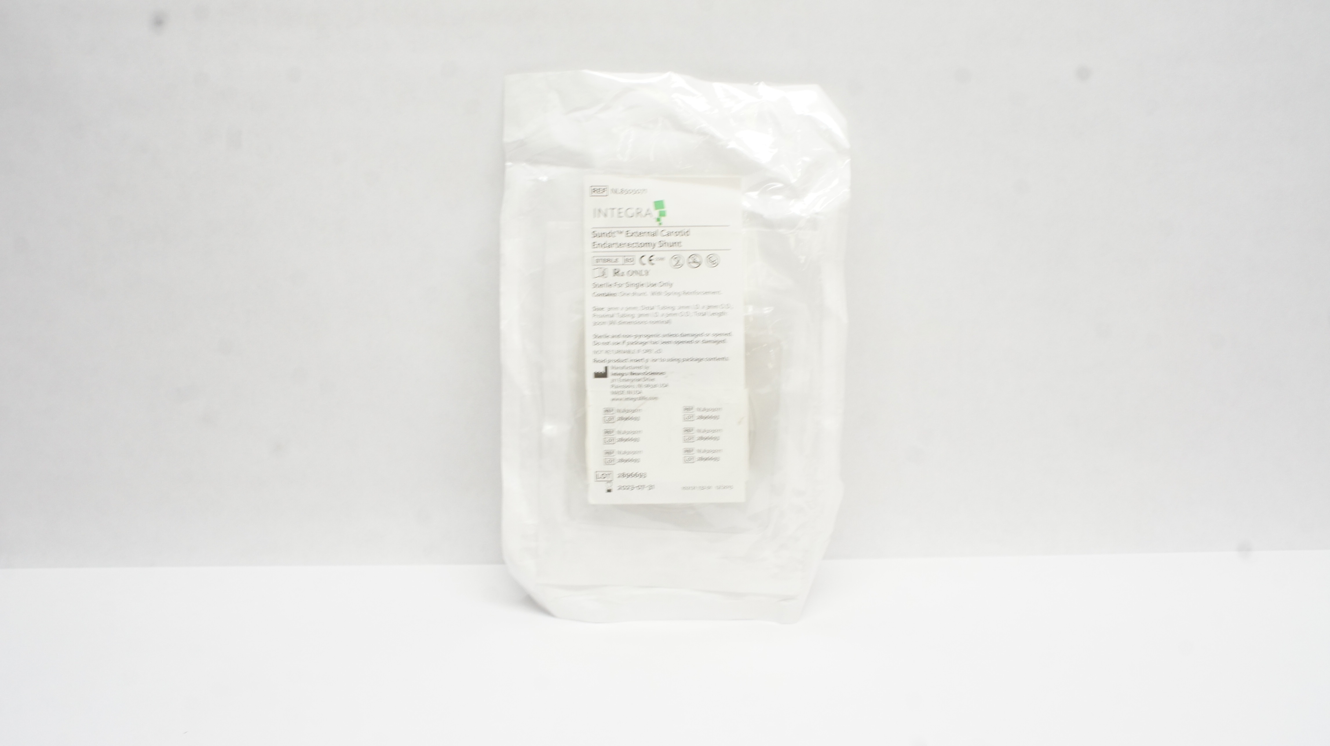 Integra NL8505071 Sundt External Carotid Endarterectomy Shunt 3mm x 5mm