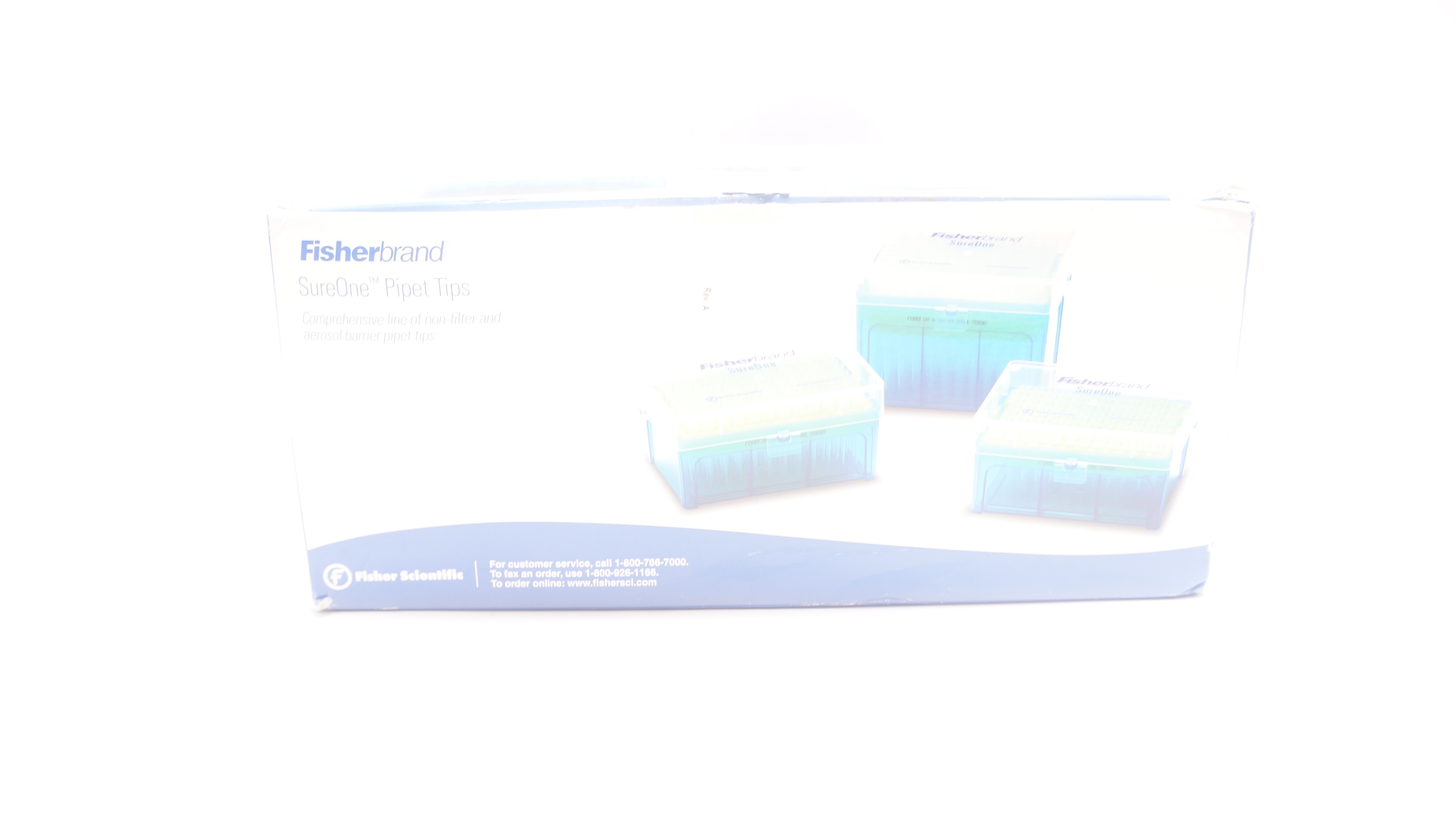 FisherBrand 02-707-456 SureOne Aerosol Barrier Pipet Tips 0.1-10μl - Box of 960