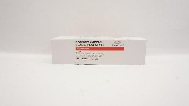 SourceMark SMBLADENF Narrow Clipper Blade,Flat Style -Box of 50