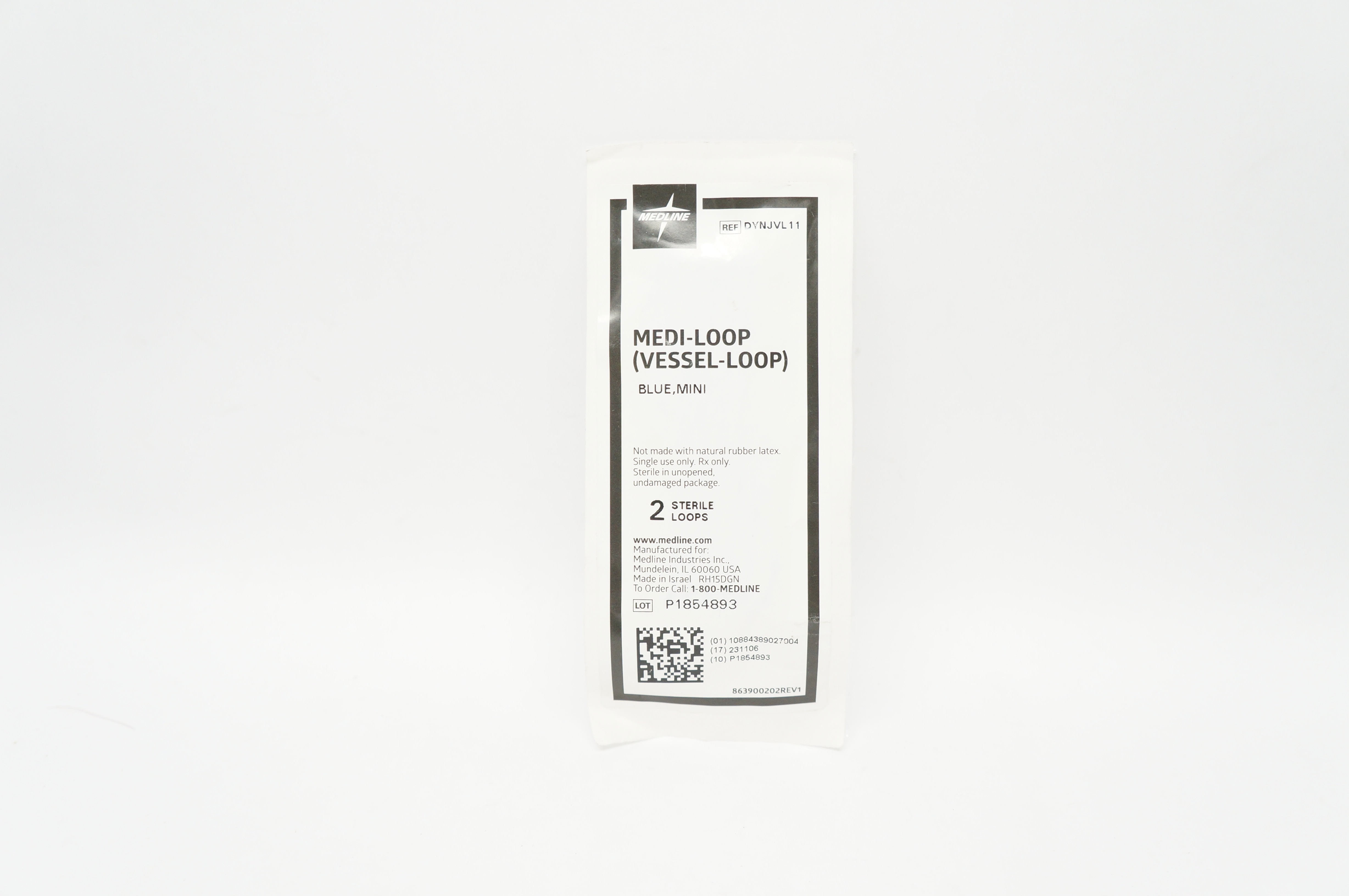 Medline DYNJVL11 Medi-Loop Blue, Mini - Pack of 2