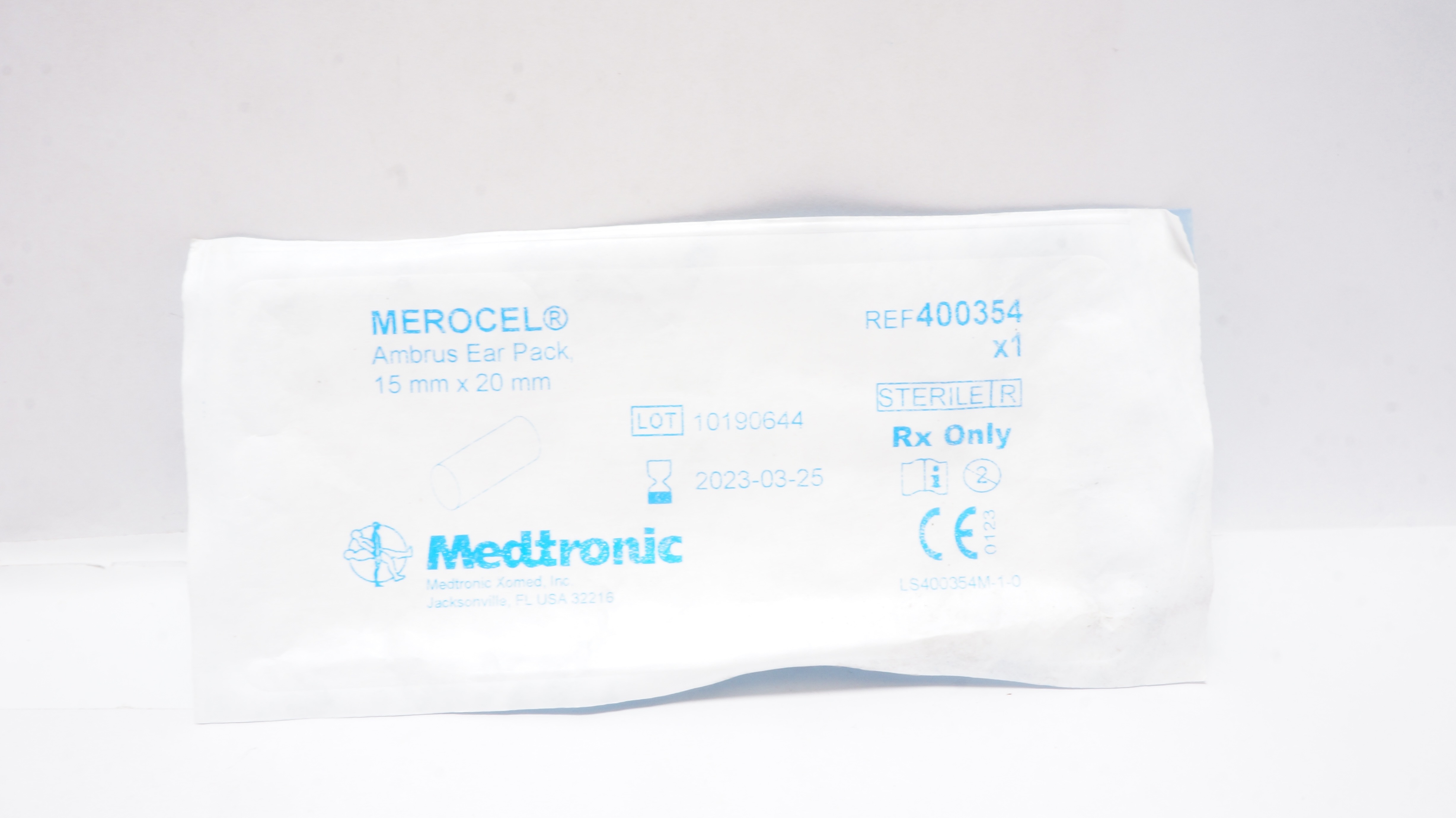 Medtronic 400354 Merocel Ambrus Ear Pack 15mm x 20mm (x)