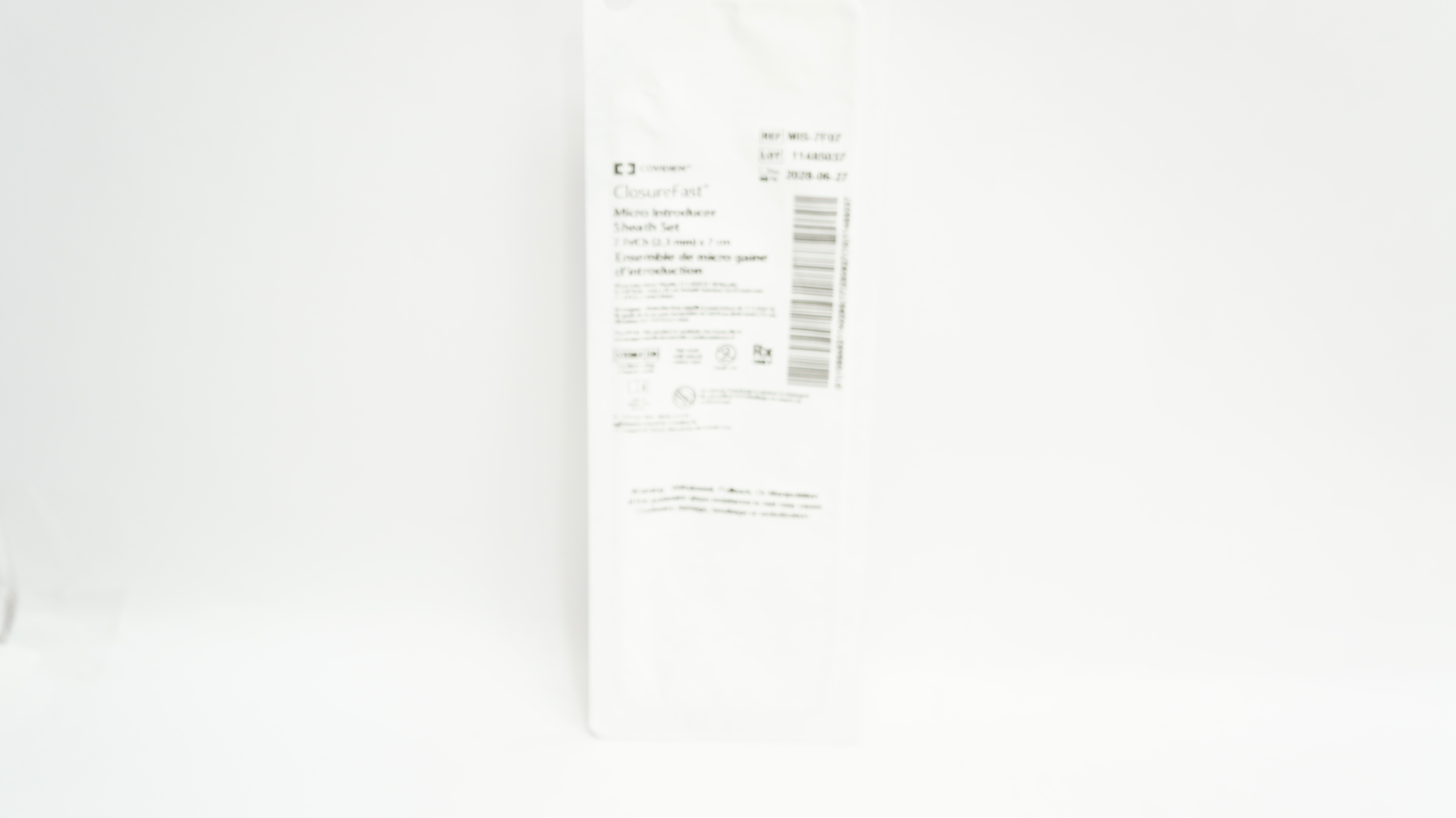 Covidien MIS-7F07 ClosureFast Micro Introducer Sheath Set 7Fr x 7cm