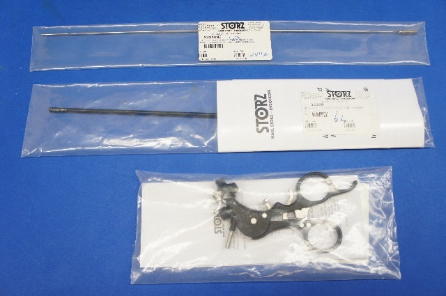 Karl Storz 33326ME Click Line MANHES Grasping Forceps, Size 5 mm, Length 36 cm