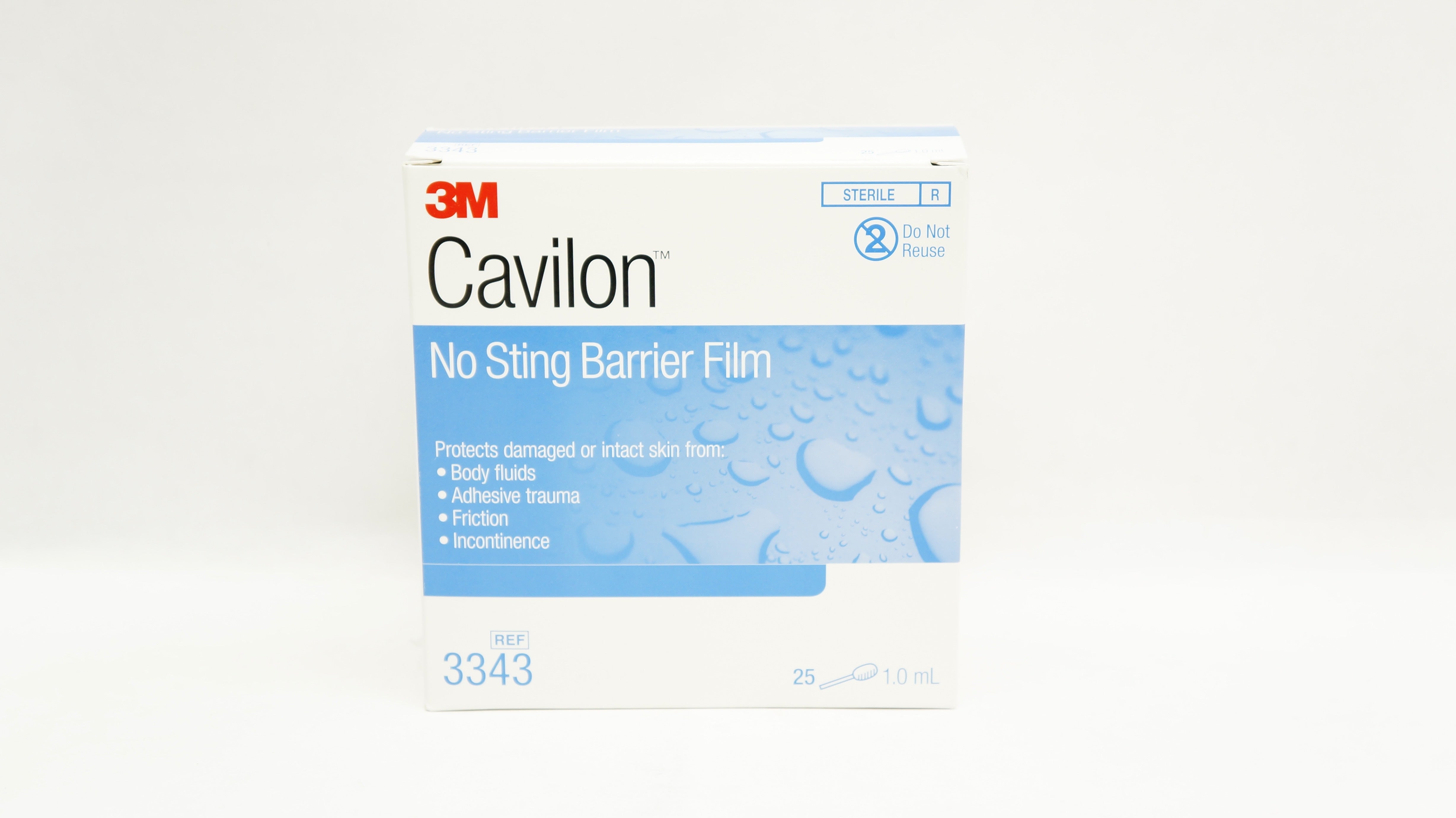 3M 3343 Cavilon No Sting Barrier Film - Box of 25