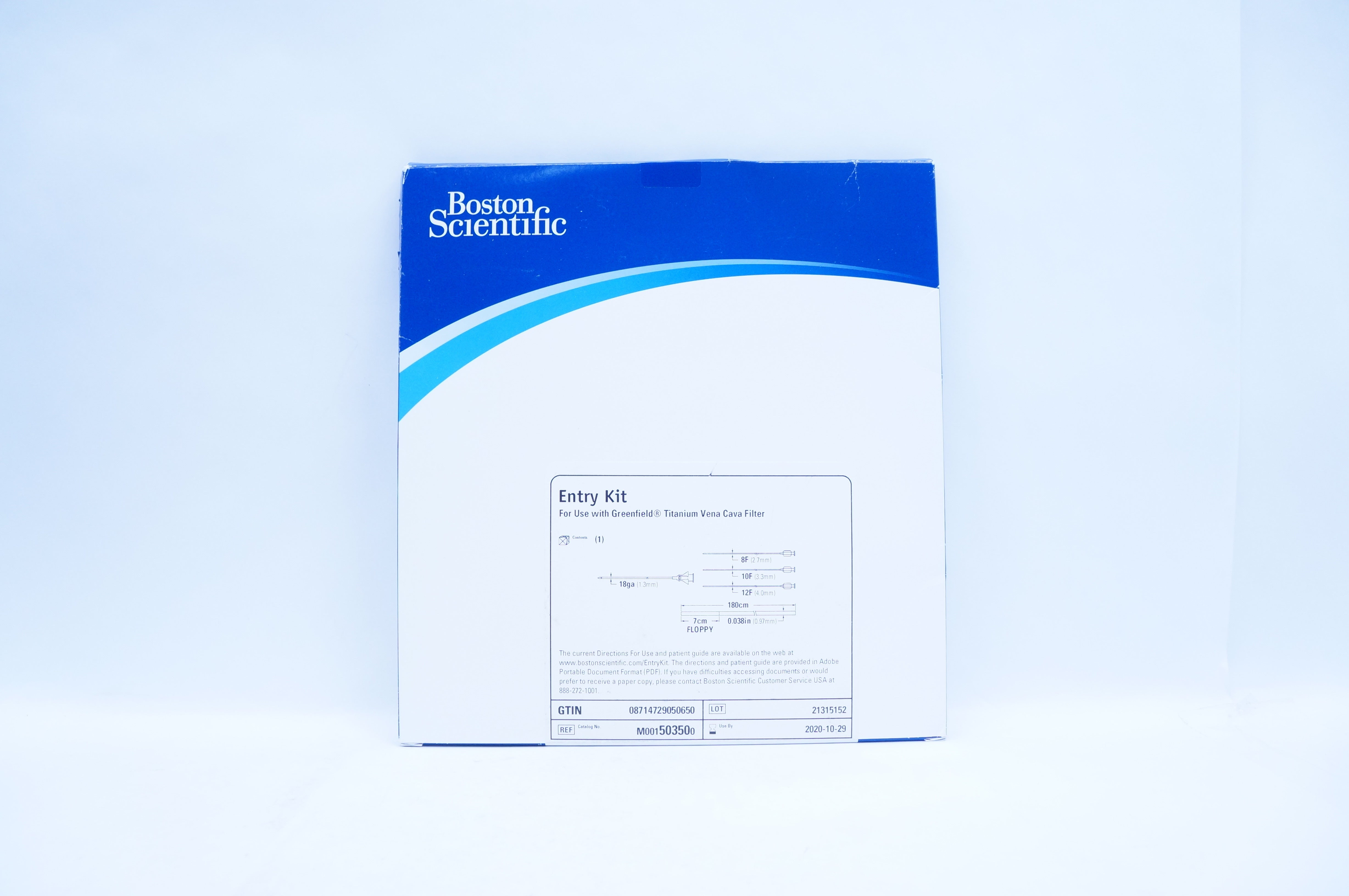 Boston Scientific 50350 Entry Kit For Greenfield Vena Cava Filter (x)