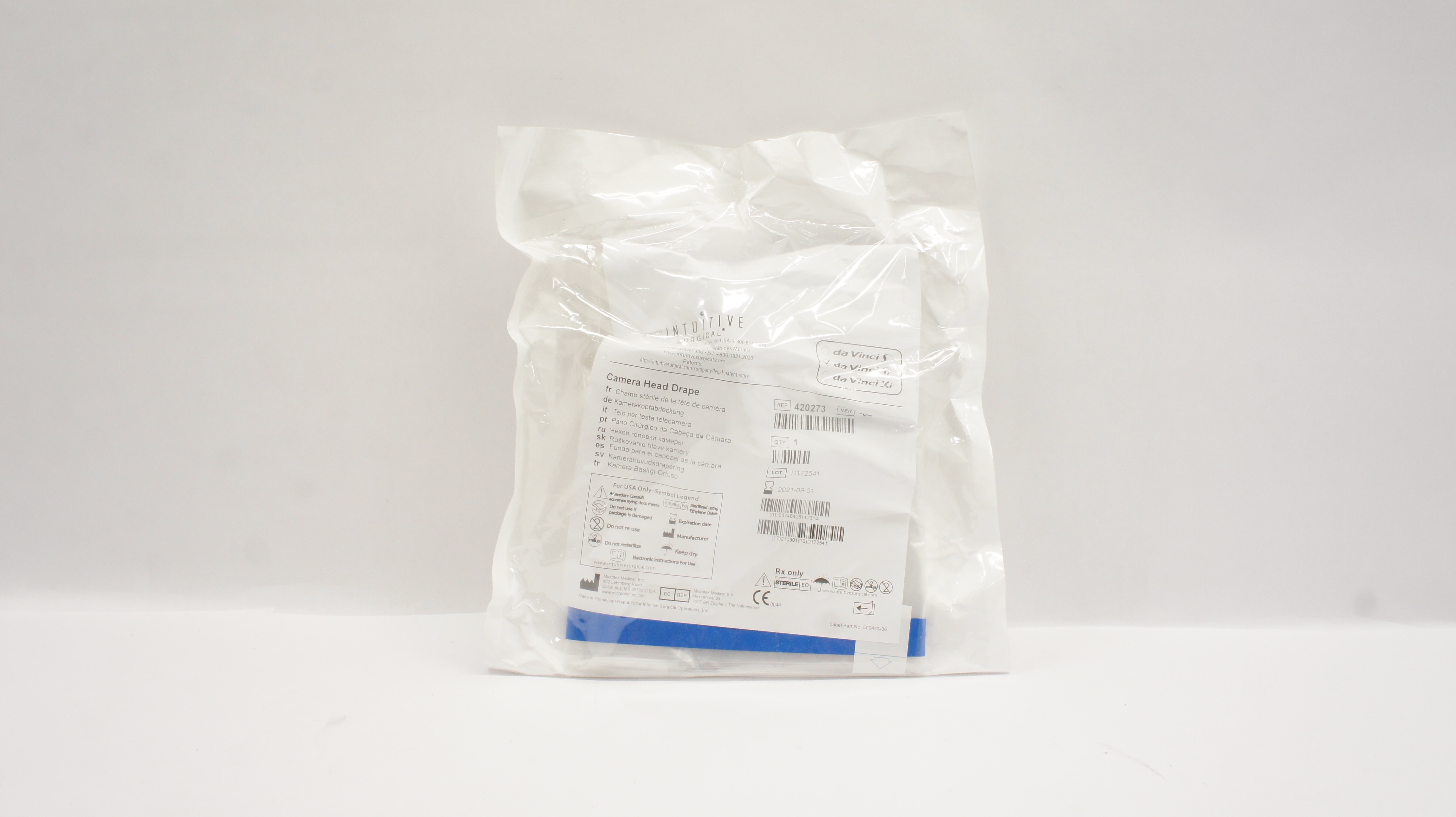Microtek 420273 Intuitive Surgical da Vinci Si Camera Head Drape (x)