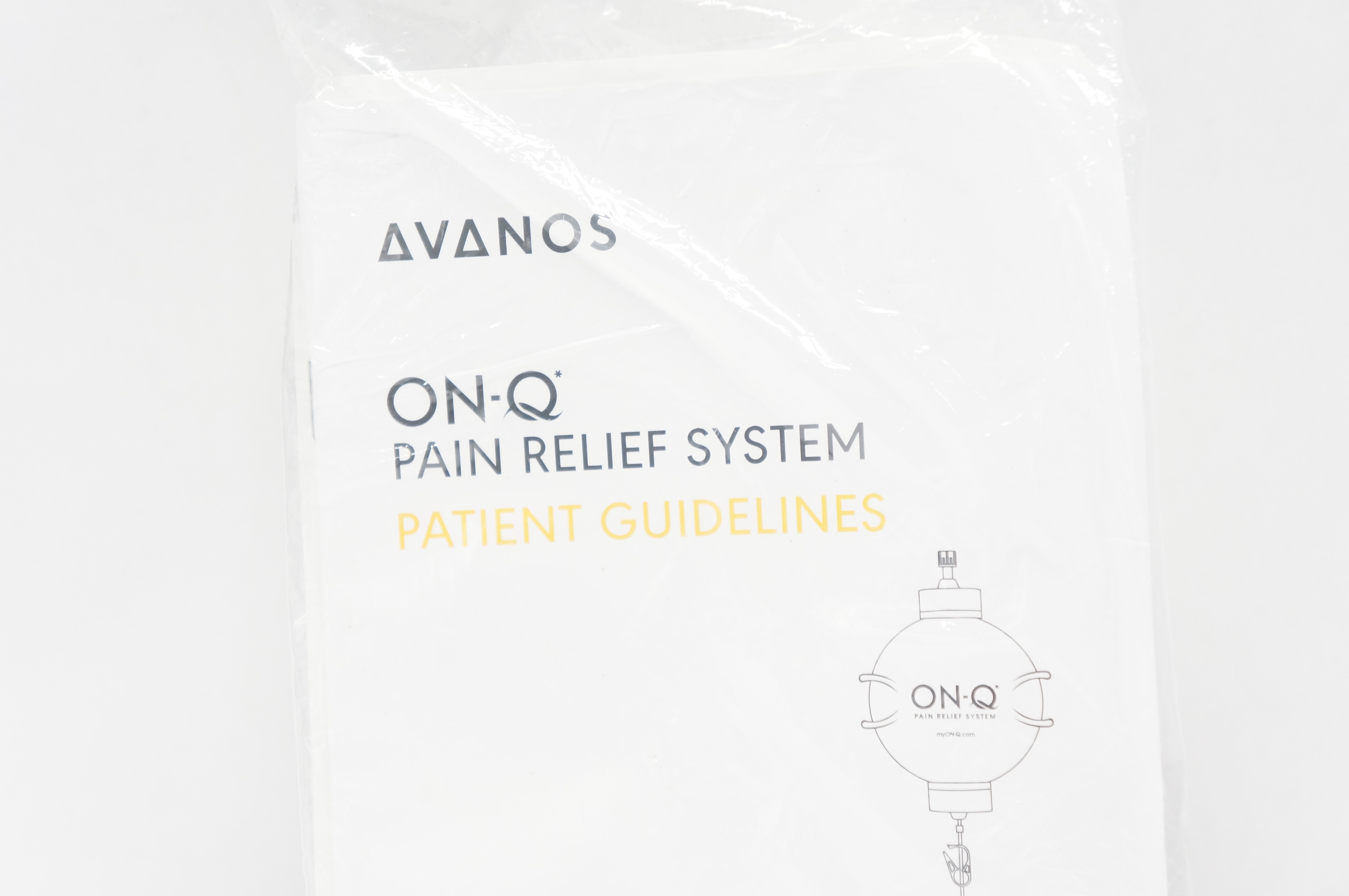Avanos PM025-A ON-Q Pain Relief System Antimicrobial Caths. 5inch x 270ml