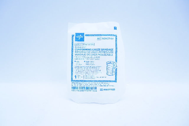 Medline NON27497 Bulkee Lite Conforming Gauze Bandage 3in. x 4.1yds Stretched