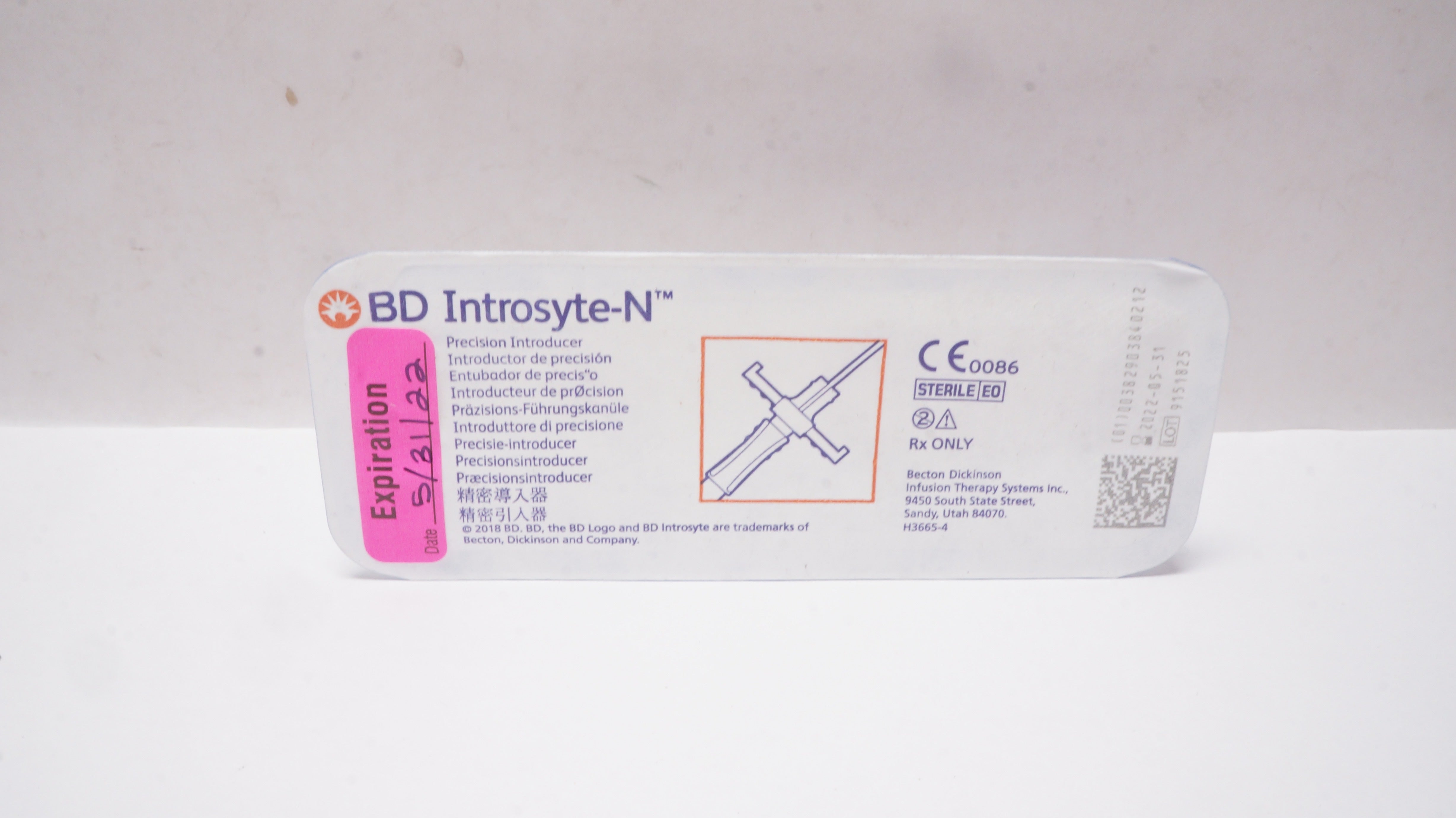 BD Introsyte-N Precision Introducer 26Ga 1.1mm x 0.7mm x 19mm (x)