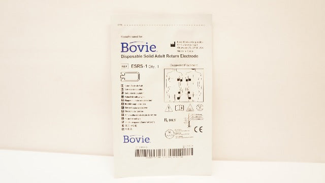 Bovie ESRS-1 Disposable Solid Adult Return Electrode (x)