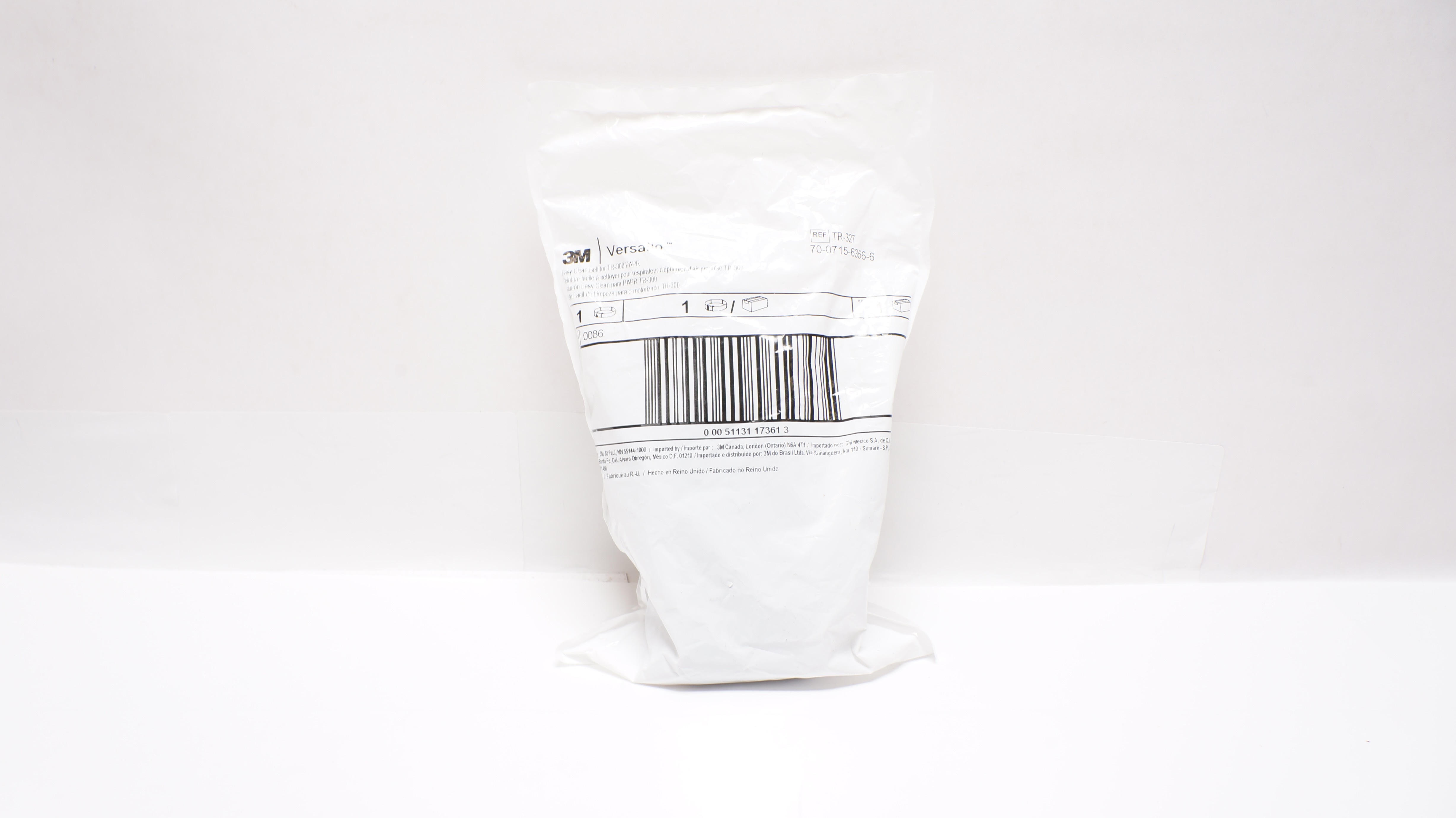 3M TR-327 Versaflo Easy Clean Belt For TR-300 PAPR