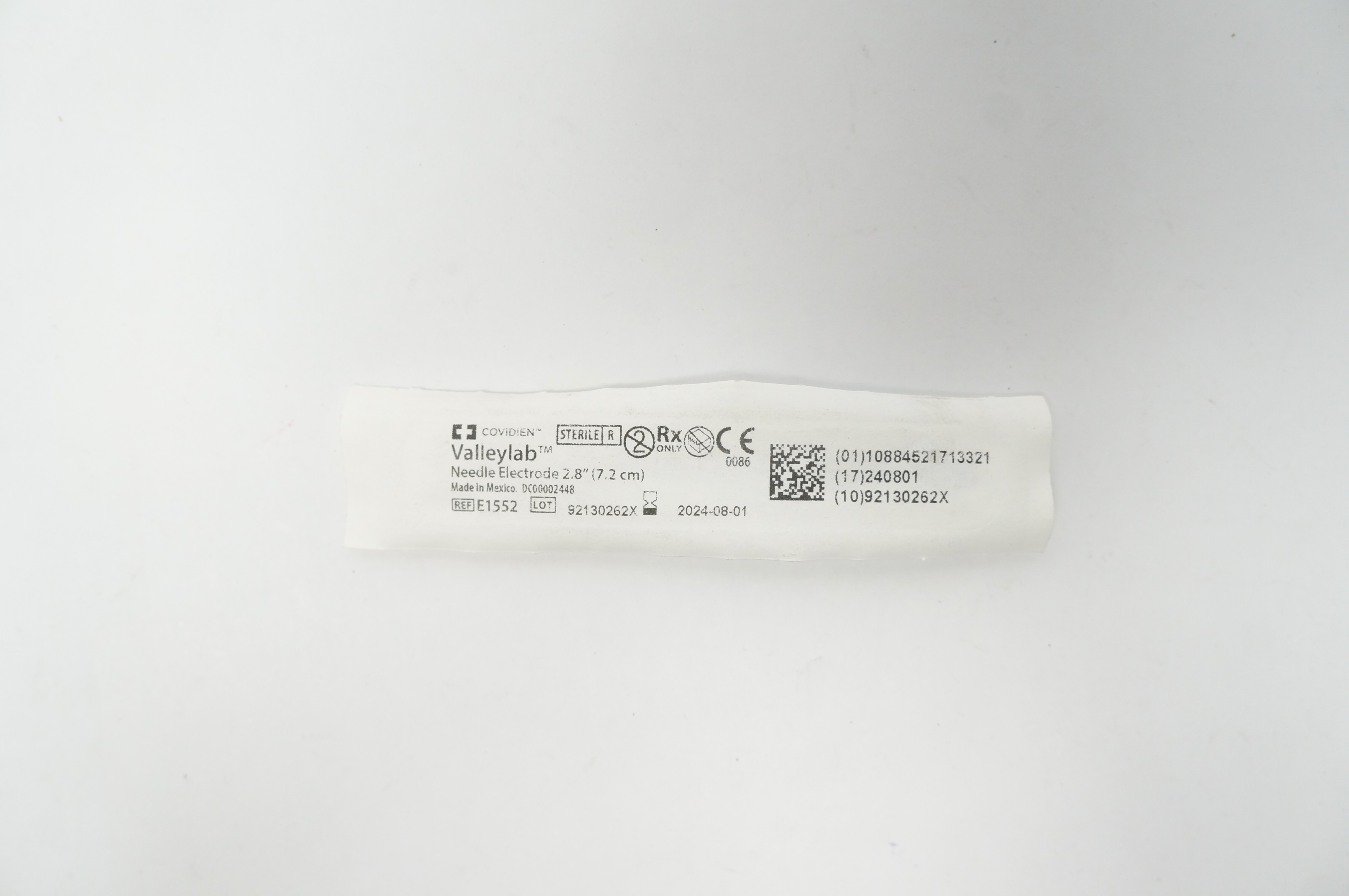 Covidien E1552 Valleylab Ndle. Electrode 2.8inch