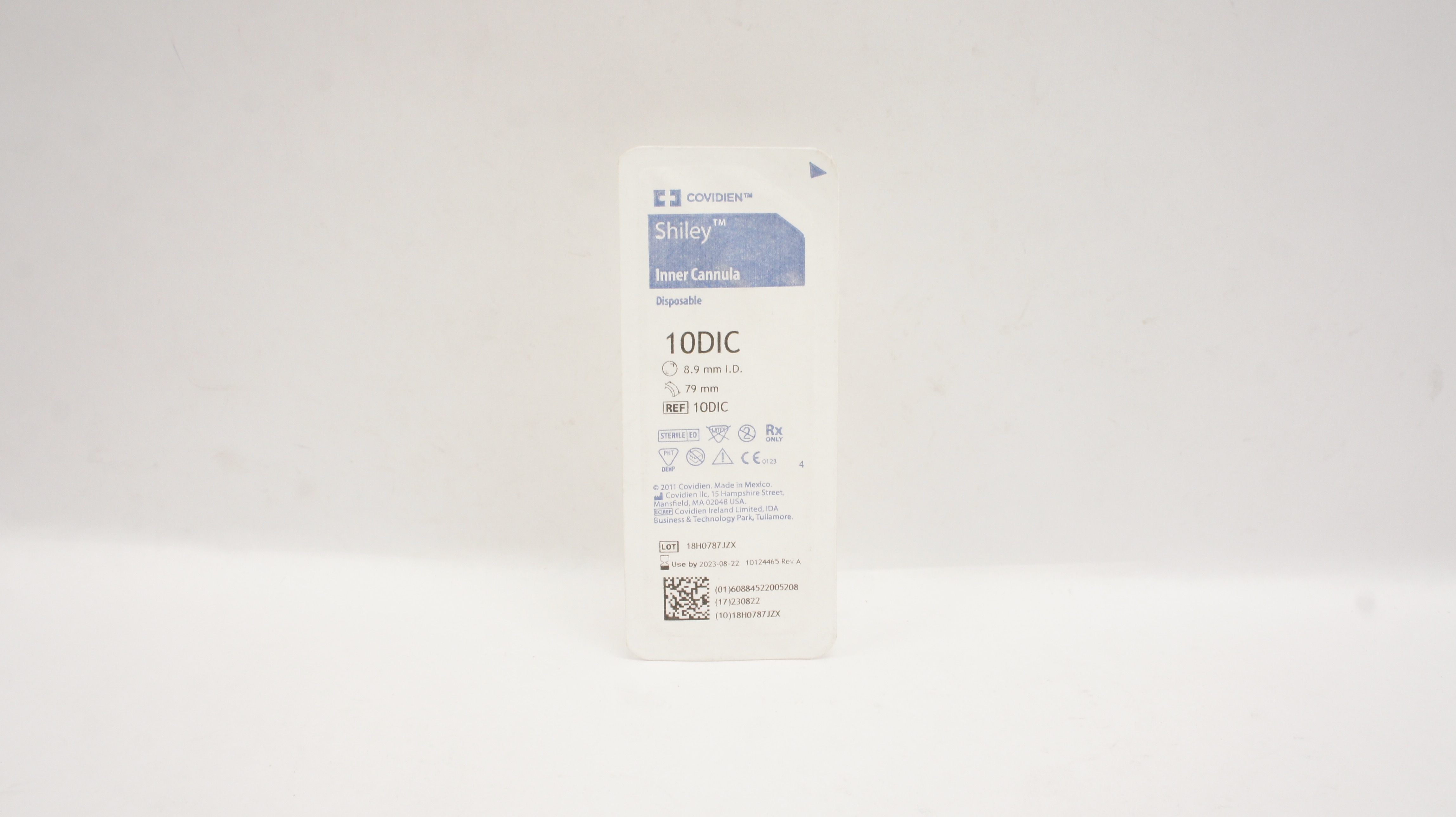 Covidien 10DIC Shiley Disposable Inner Cannula 8.9mm ID x 79mm