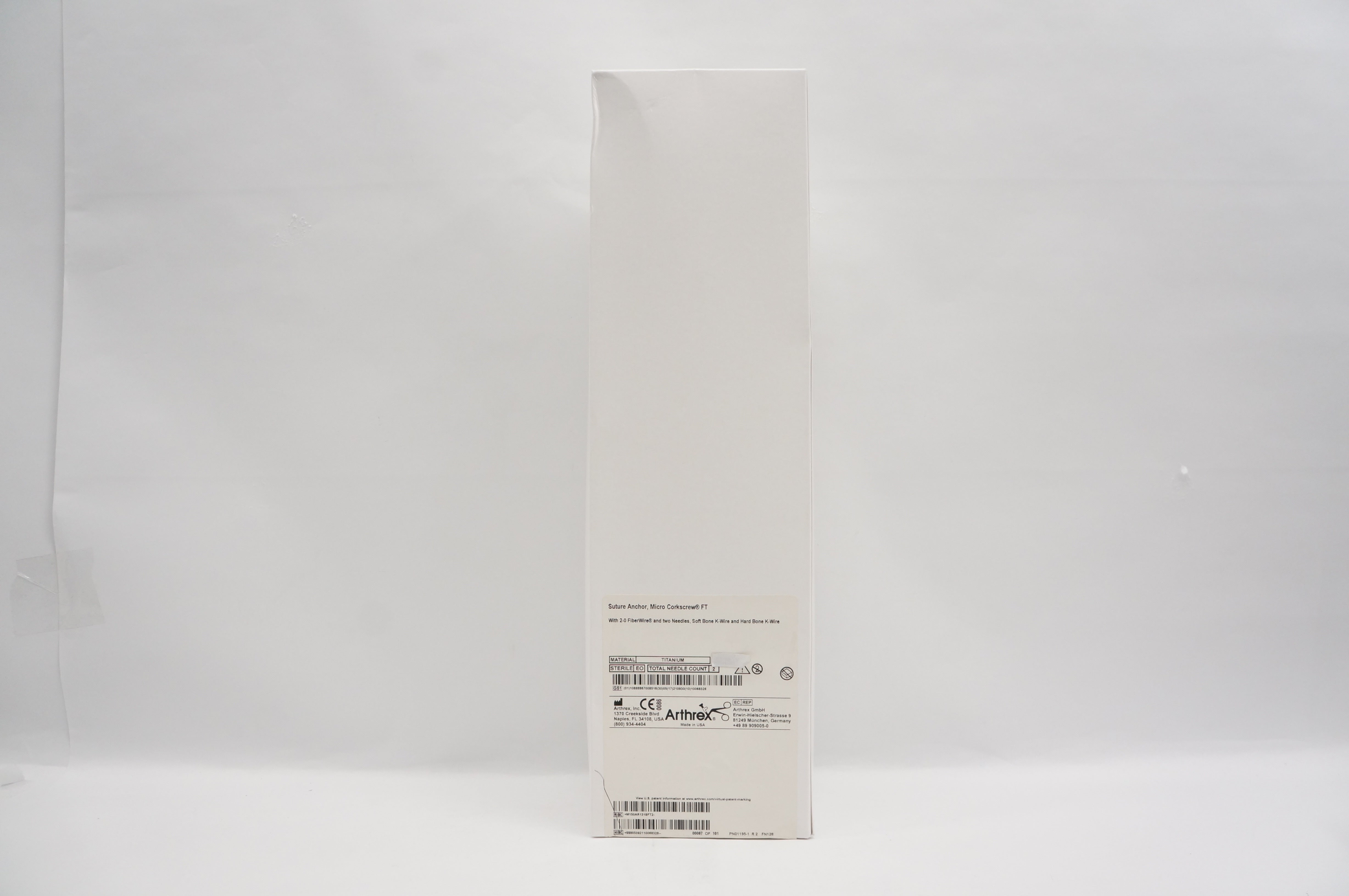 Arthrex AR-1318FT Stre Anchor Micro Corkscrew FT 4mm x 2.2mm - Box of 5 (x)