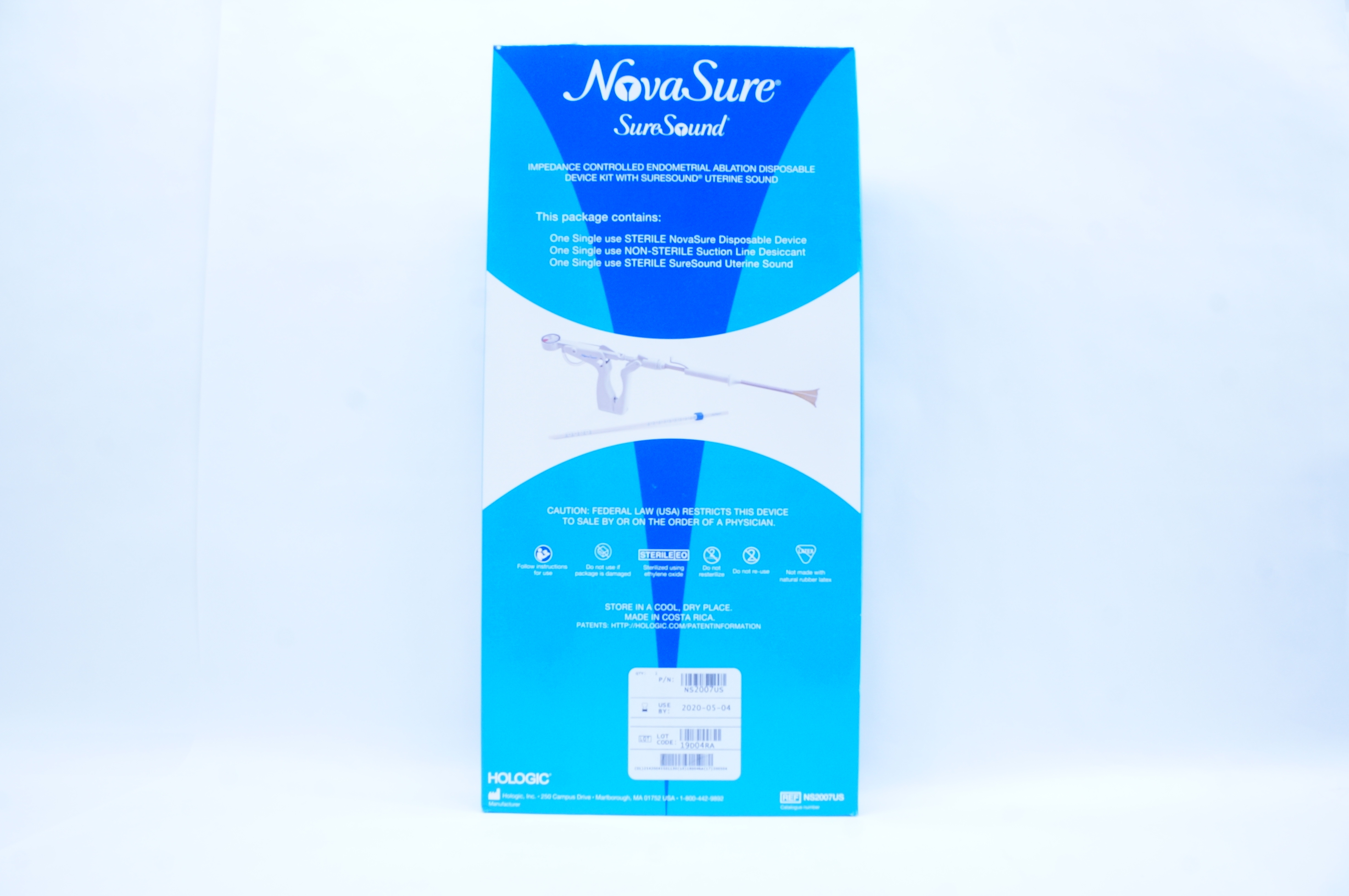 Hologic NS2007US NovaSure Impedance Endometrial Ablation Disp. Device Kit (x)