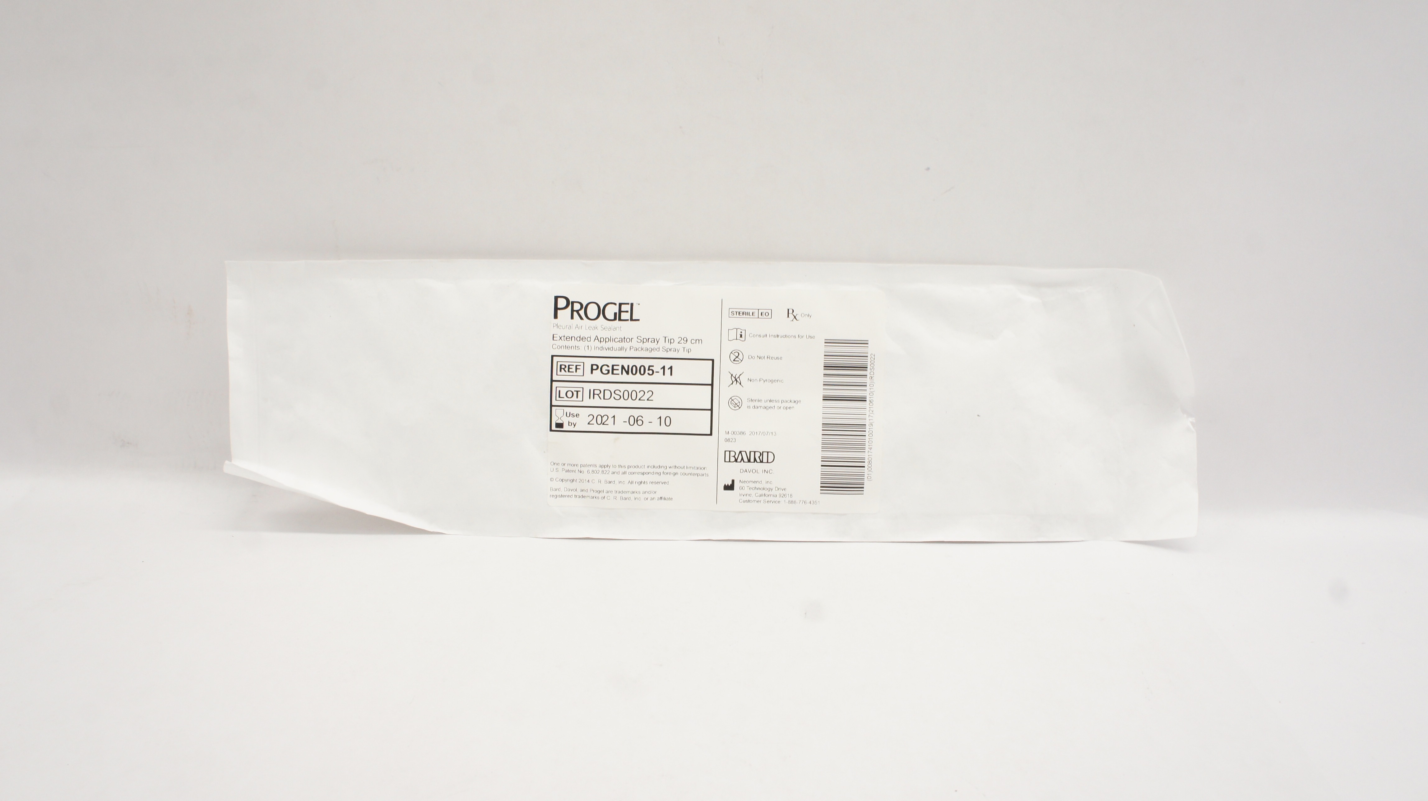 Bard PGEN005-11 Progel Extended Applicator Spray Tip 29cm (x)