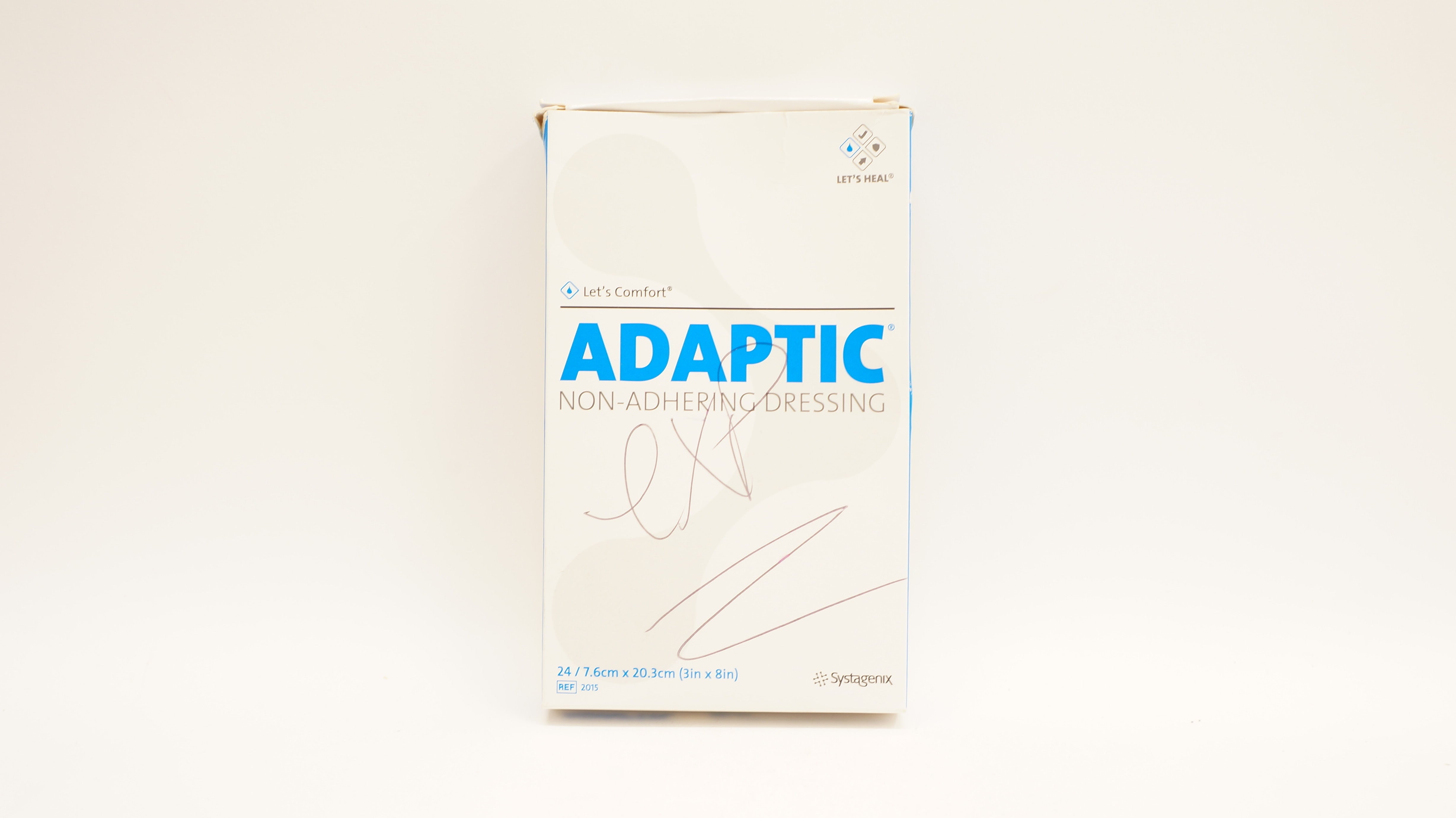 Systagenix 2015 Adaptic Non-Adhering Dressing 3in x 8in - Box of 16 (x)