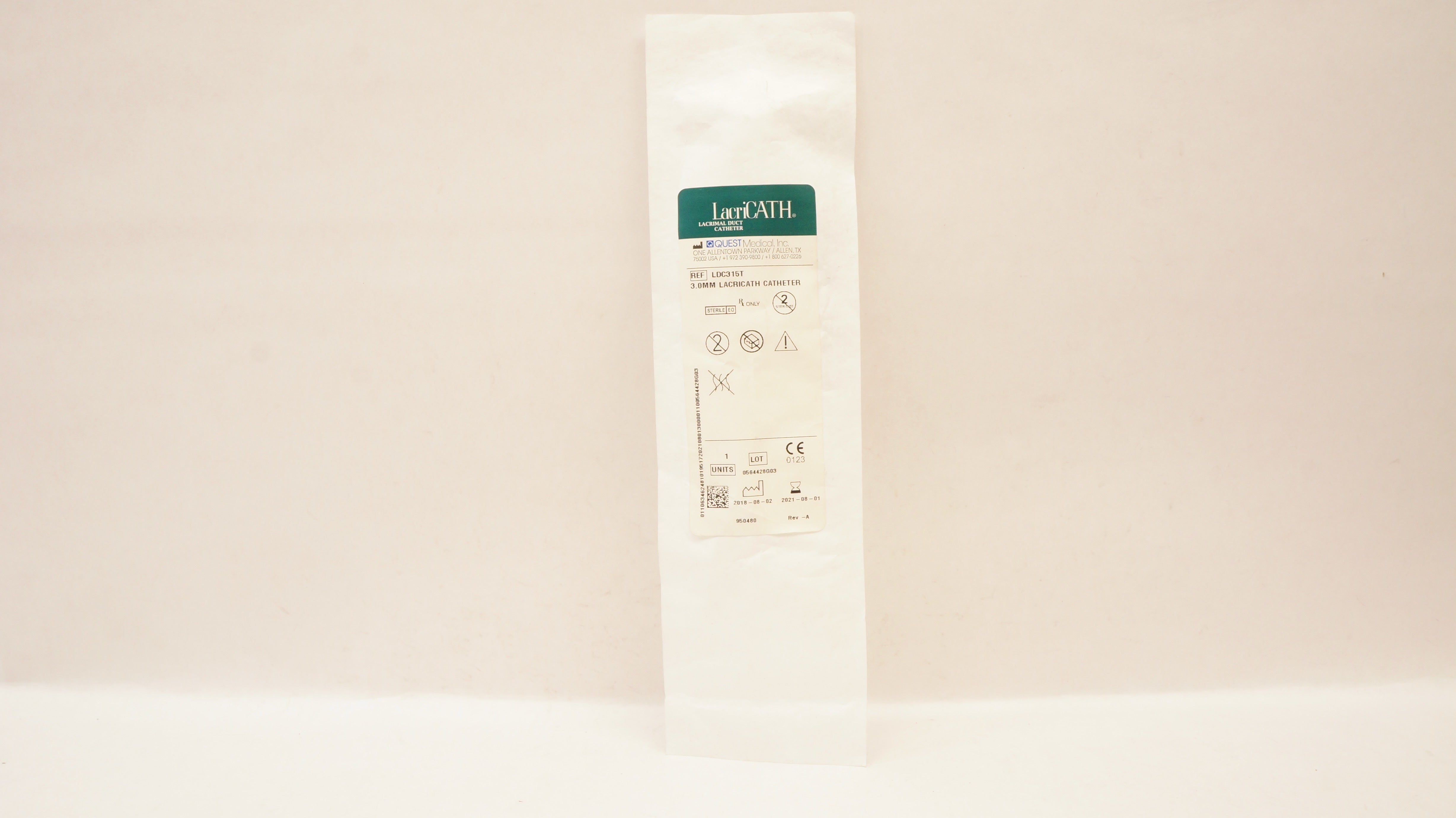 Quest Medical LDC315T LacriCath Lacrimal 3.0mm (x)