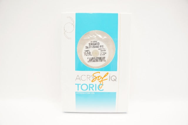 Alcon SN6AT3 AcrySof IQ Toric Astigmatism IOL 13.5D 1.50D CYL 13.0mm x 6.0mm (x)