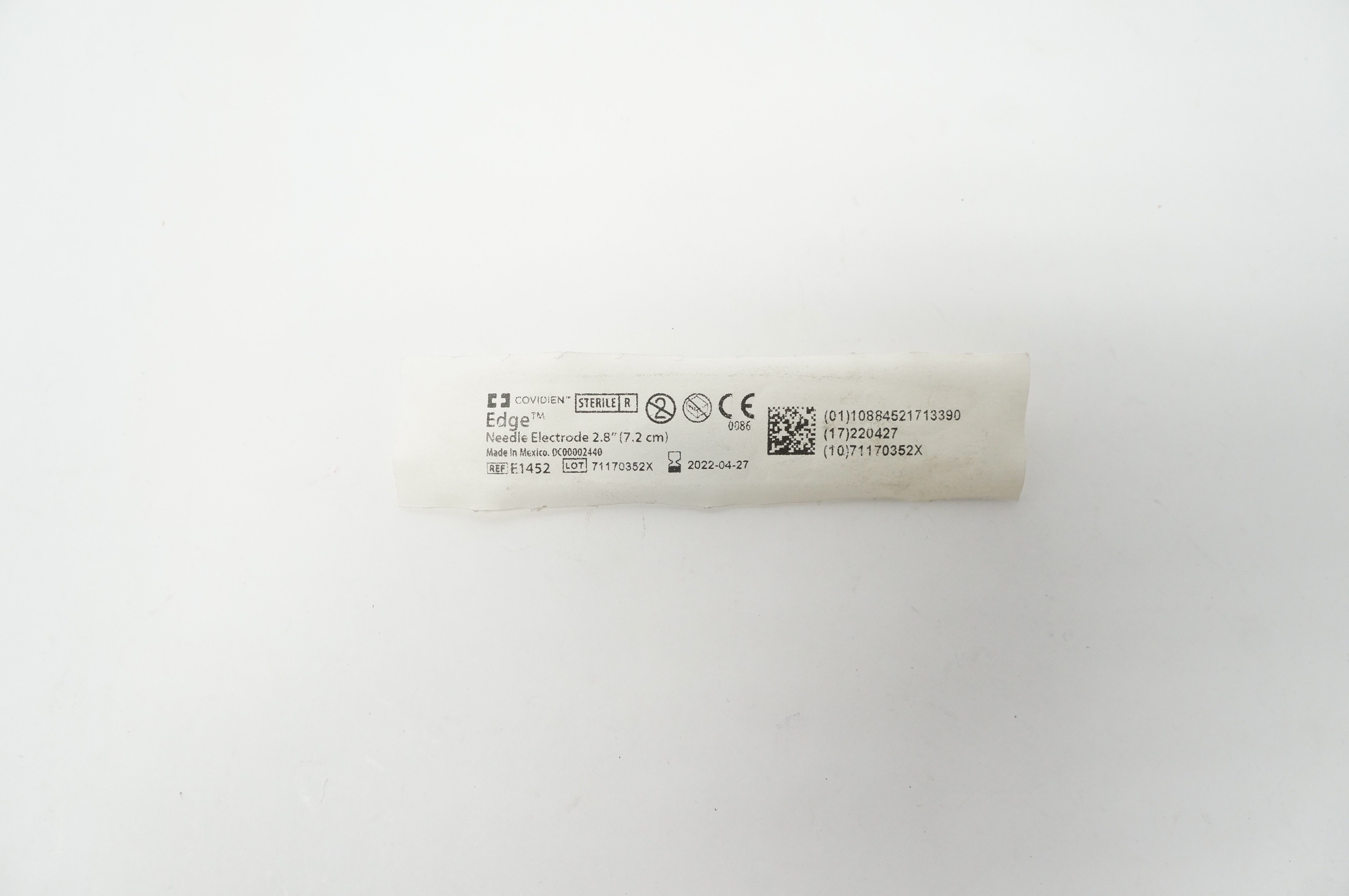 Covidien E1452 Edge Ndle Electrode 2.8inch (x)