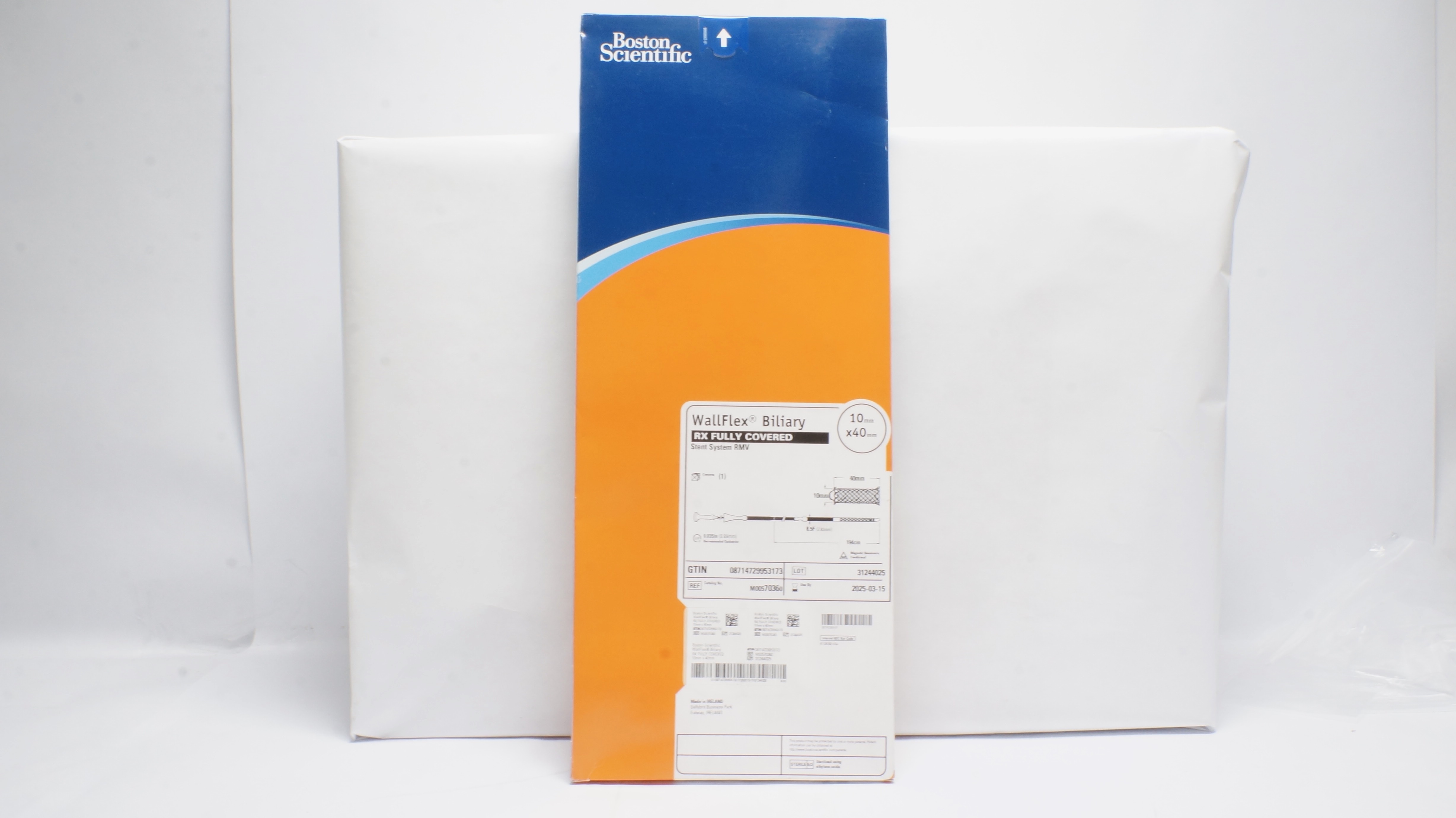 Boston Scientific M00570360 WallFlex Biliary Stnt System 10mm x 40mm (x)