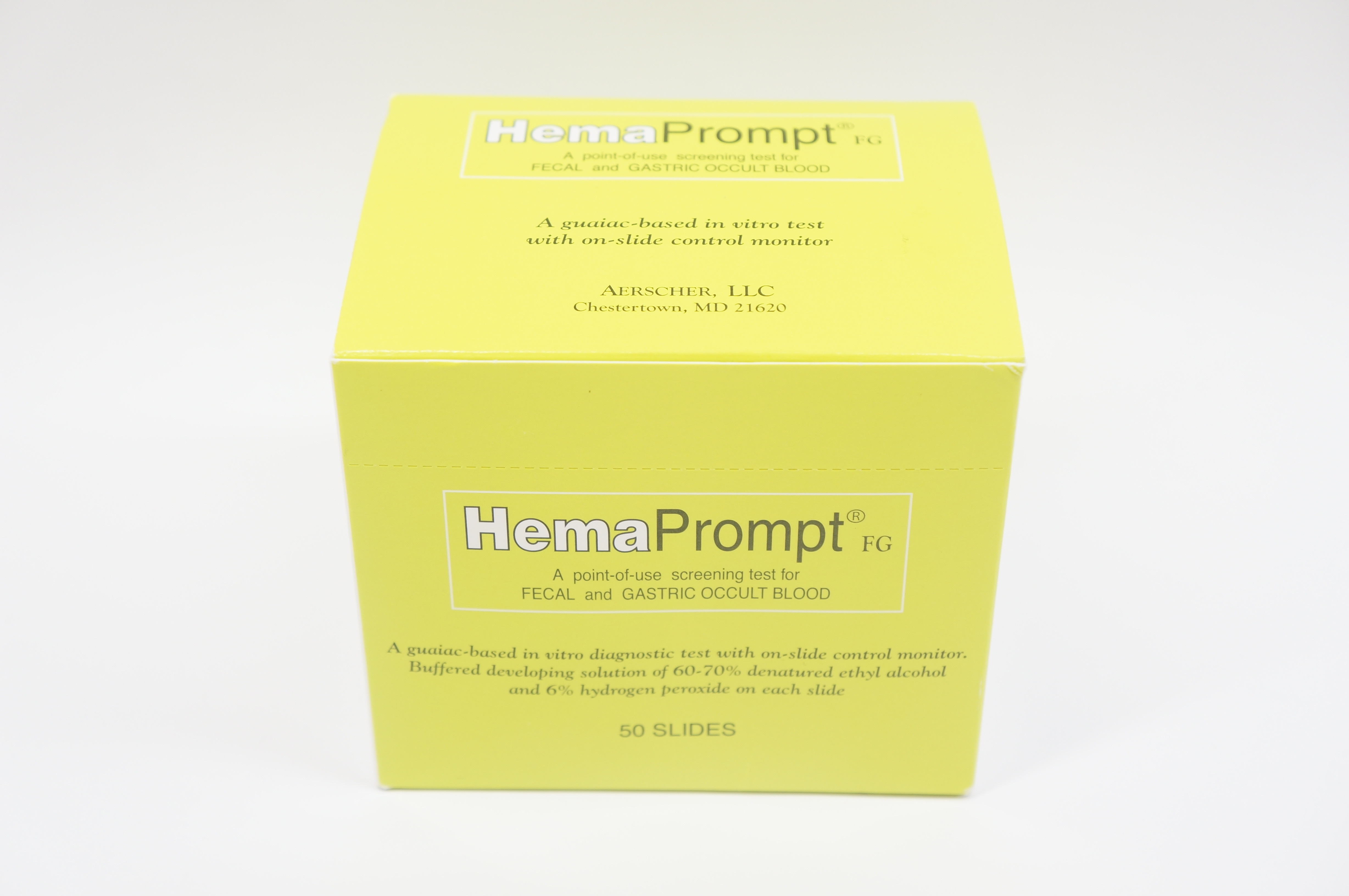 Aerscher 9007799 HemaPrompt ScreeningTest For Fecal&Gastric Blood(x) - Box of 50