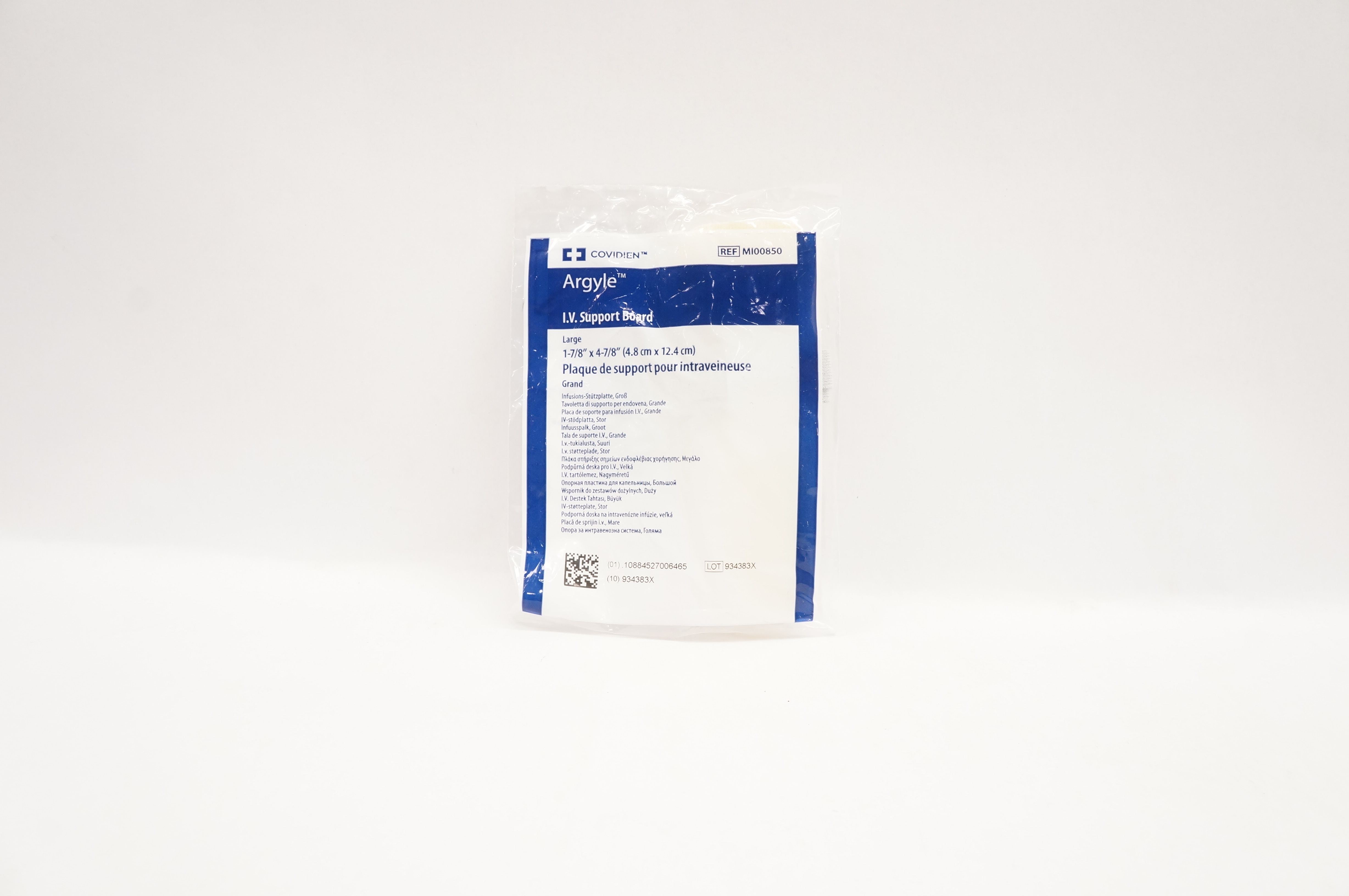 Covidien MI00850 Argyle I.V. Support Board Large 1-7/8inch x 4-7/8inch