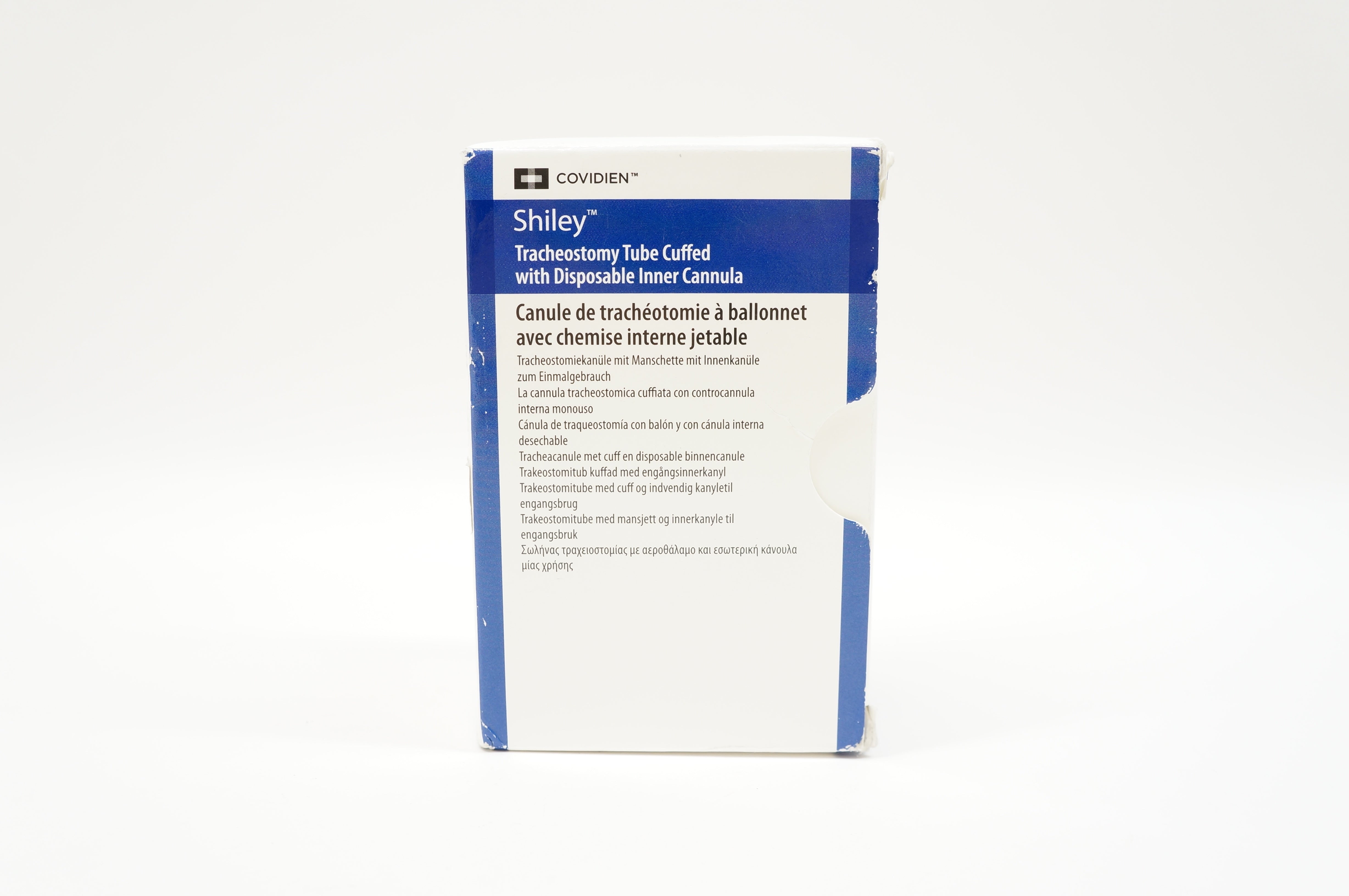 Covidien 8DCT Shiley Tracheostomy Tube 7.6mm x 12.2mm x 27mm (x)