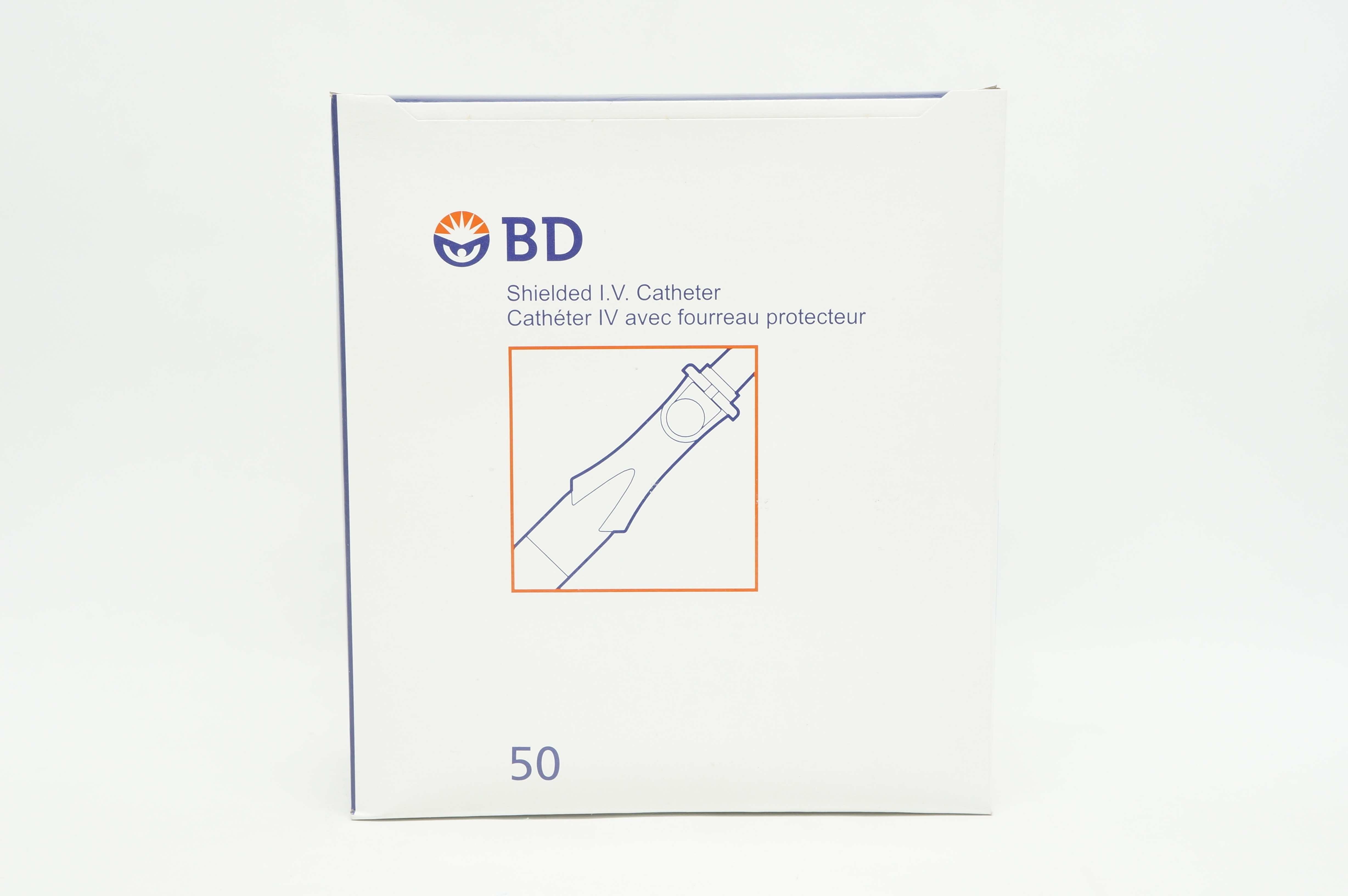 BD 381423 BD Insyte Autoguard Shielded IV Cath. 22Ga x 1.00 inch (x) - Box of 50
