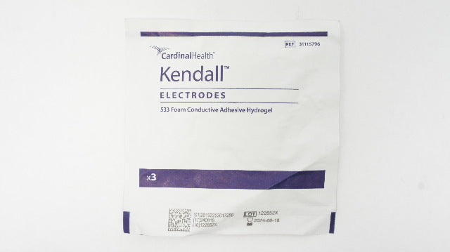 Covidien 31115796 Electrodes 533 Foam Conductive Adhesive Hydrogel