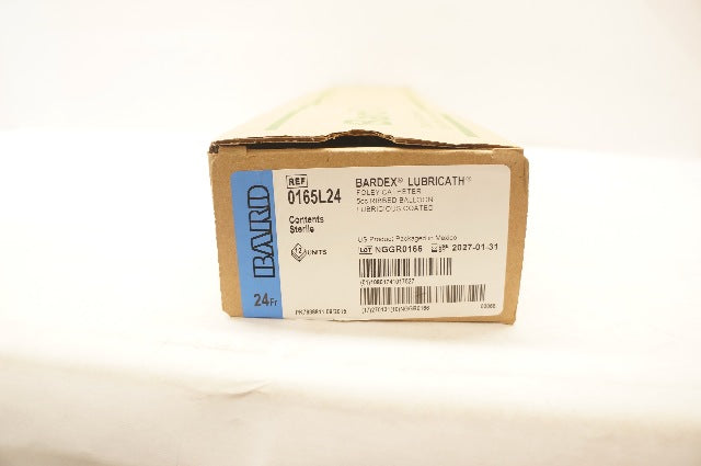 Bard 0165L24 Bardex Foley Cath.  24Fr - Case of 12