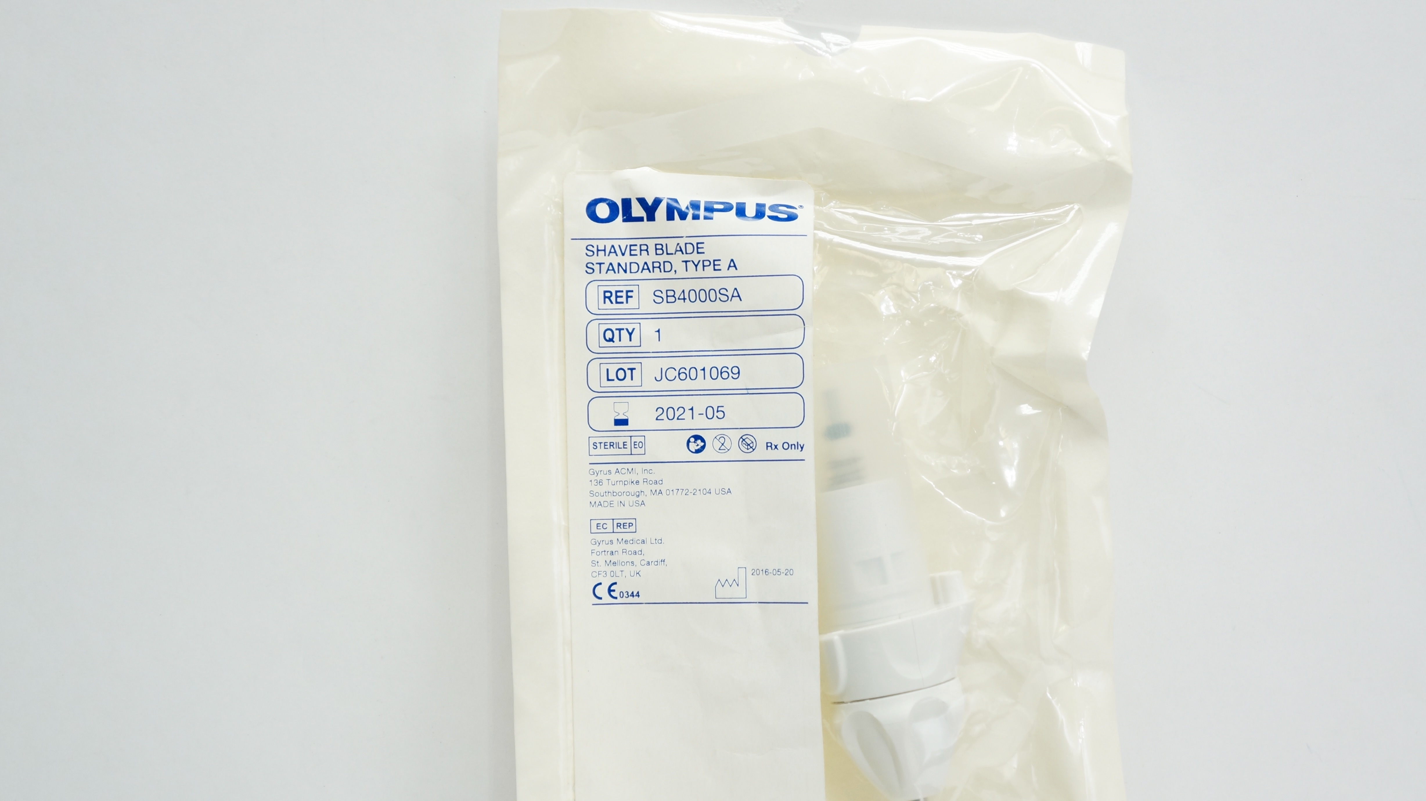 Gyrus Acmi SB4000SA Olympus Shaver Blade Standard, Type A (x)